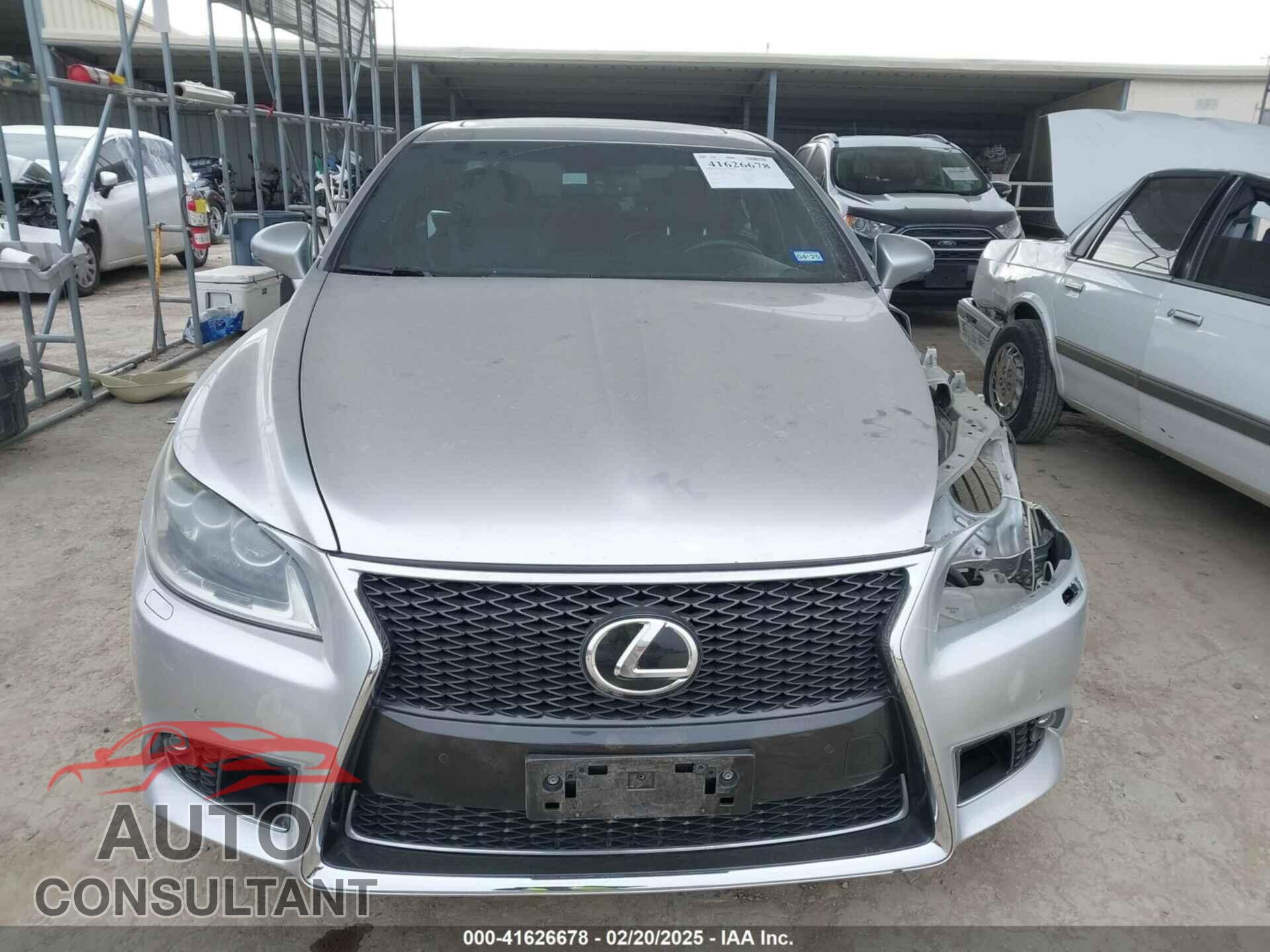 LEXUS LS 460 2013 - JTHBL5EF2D5121288