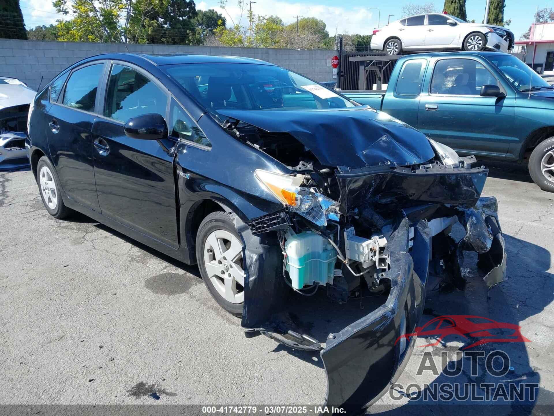 TOYOTA PRIUS 2010 - JTDKN3DU2A0140058