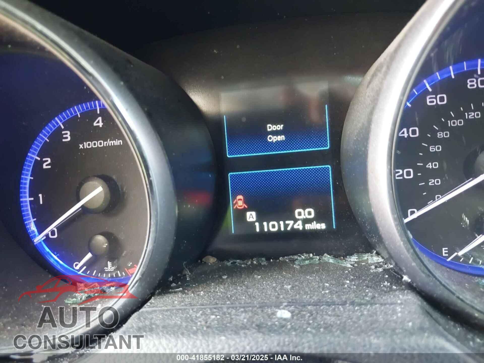 SUBARU OUTBACK 2018 - 4S4BSEKC8J3371622