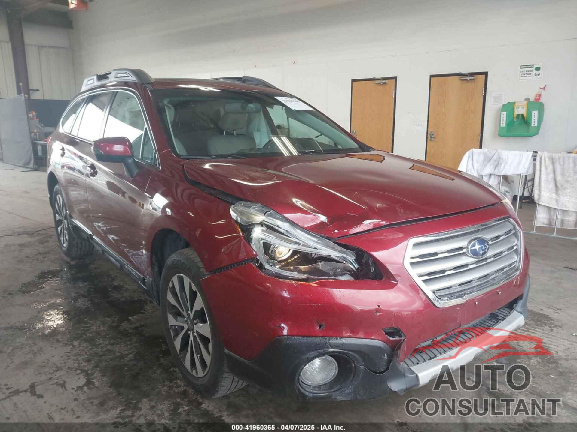 SUBARU OUTBACK 2017 - 4S4BSAKC7H3397440