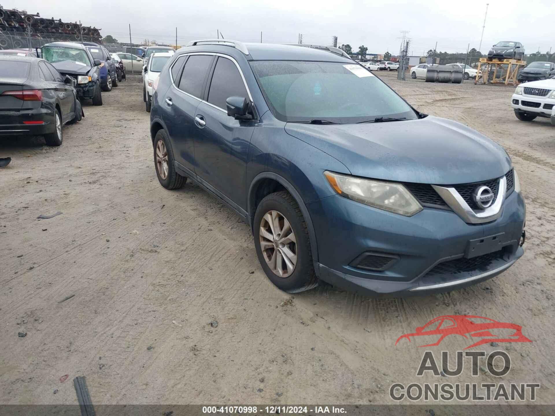 NISSAN ROGUE 2014 - 5N1AT2MKXEC782215