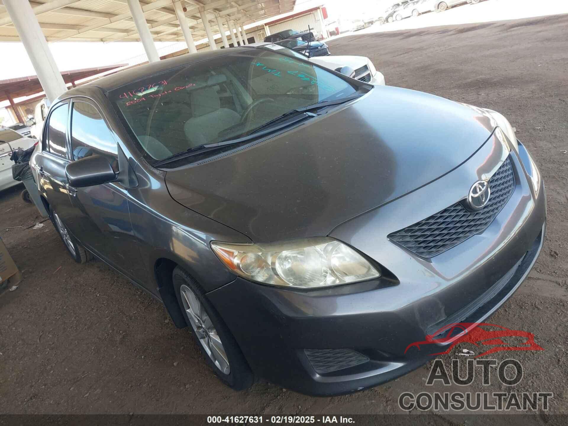TOYOTA COROLLA 2009 - JTDBL40E599072467