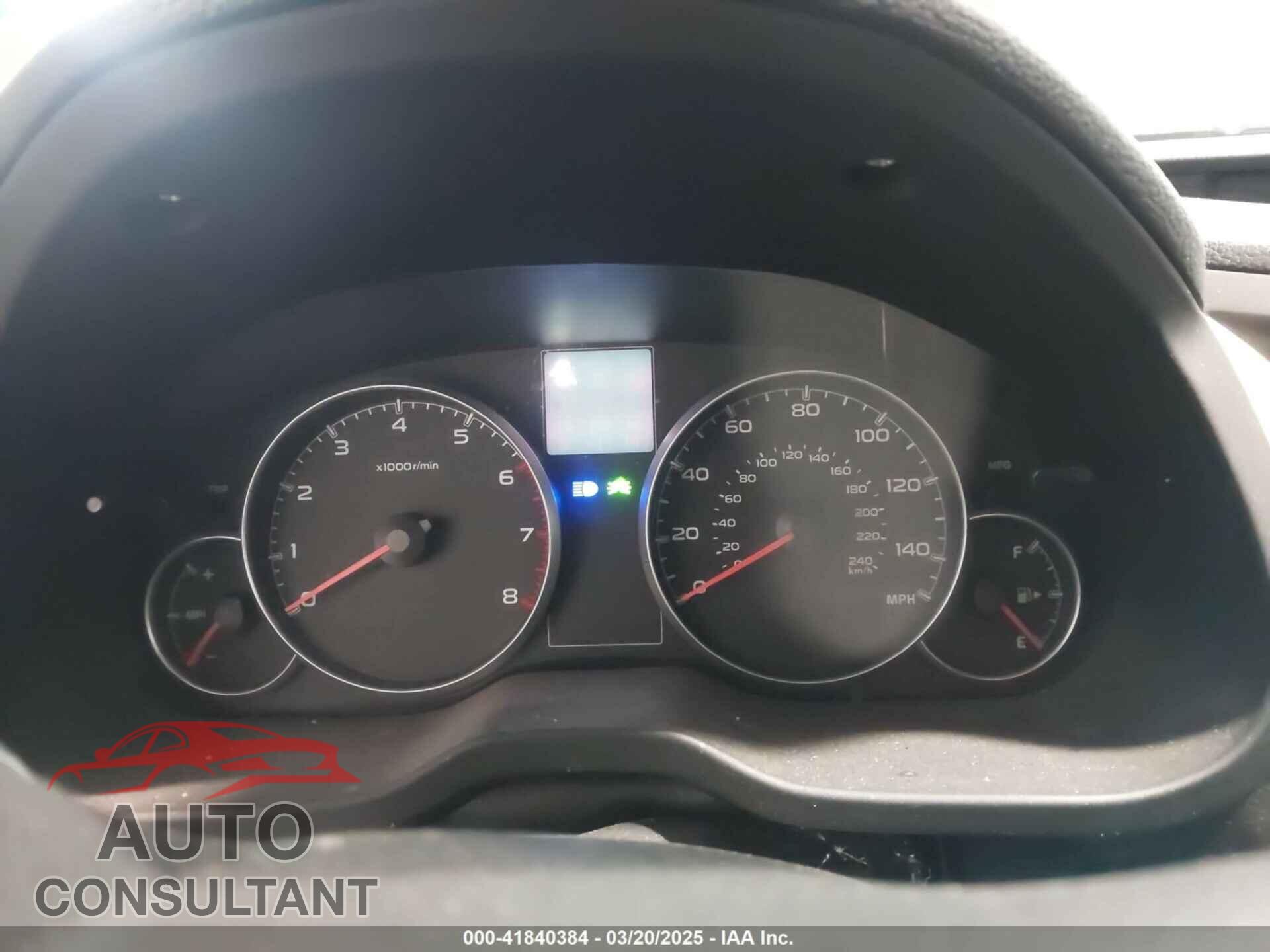 SUBARU OUTBACK 2014 - 4S4BRBAC8E3213072