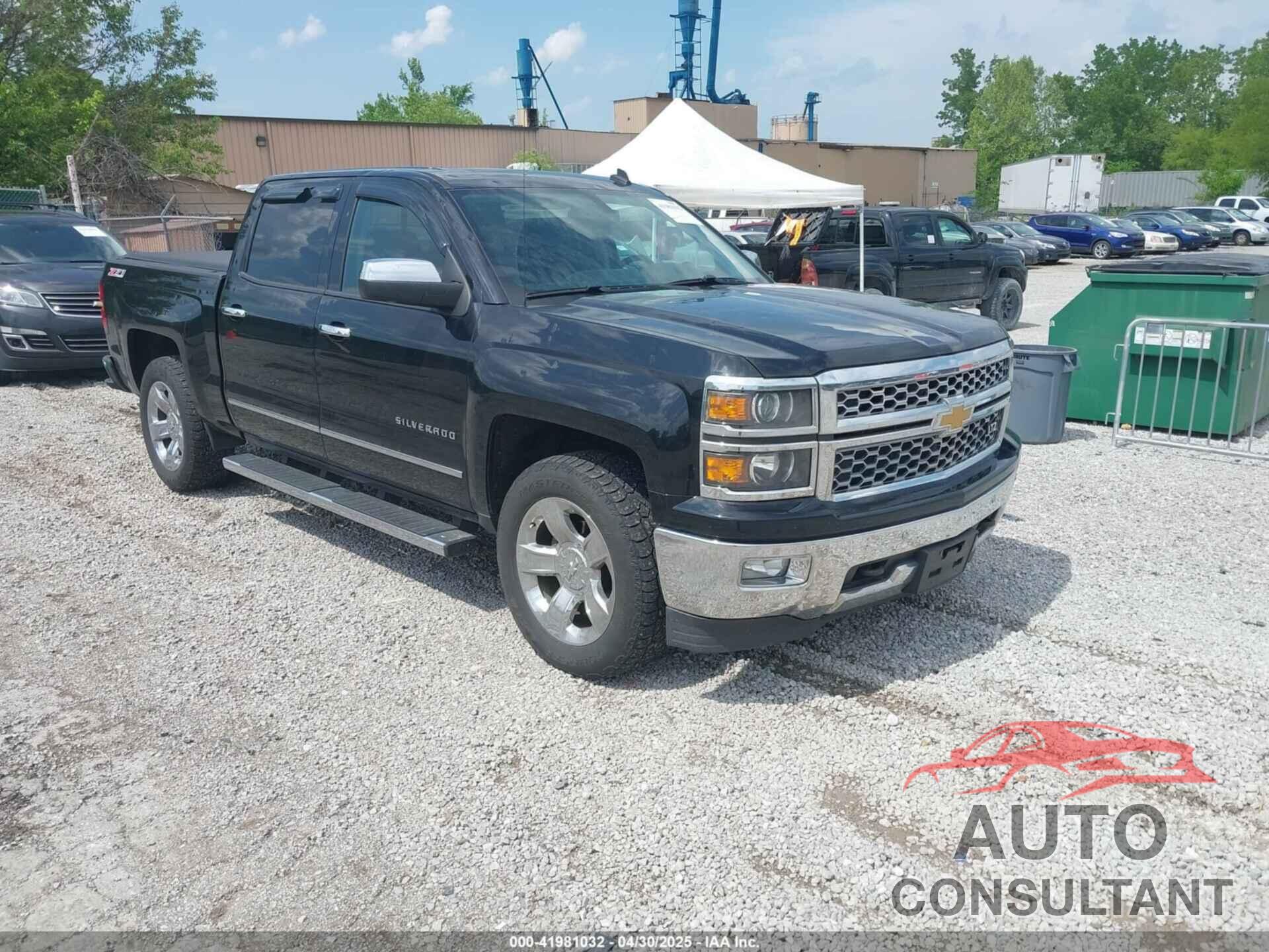 CHEVROLET SILVERADO 1500 2014 - 3GCUKSEC9EG233761