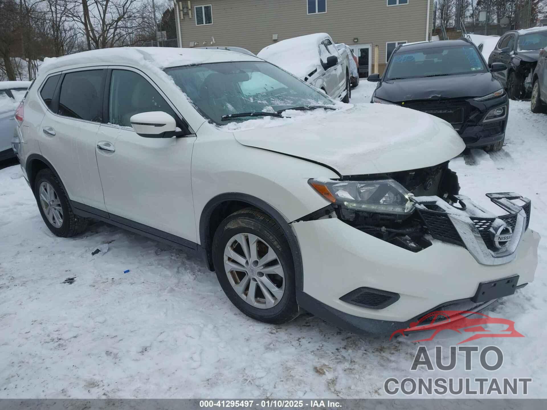 NISSAN ROGUE 2016 - KNMAT2MVXGP701420