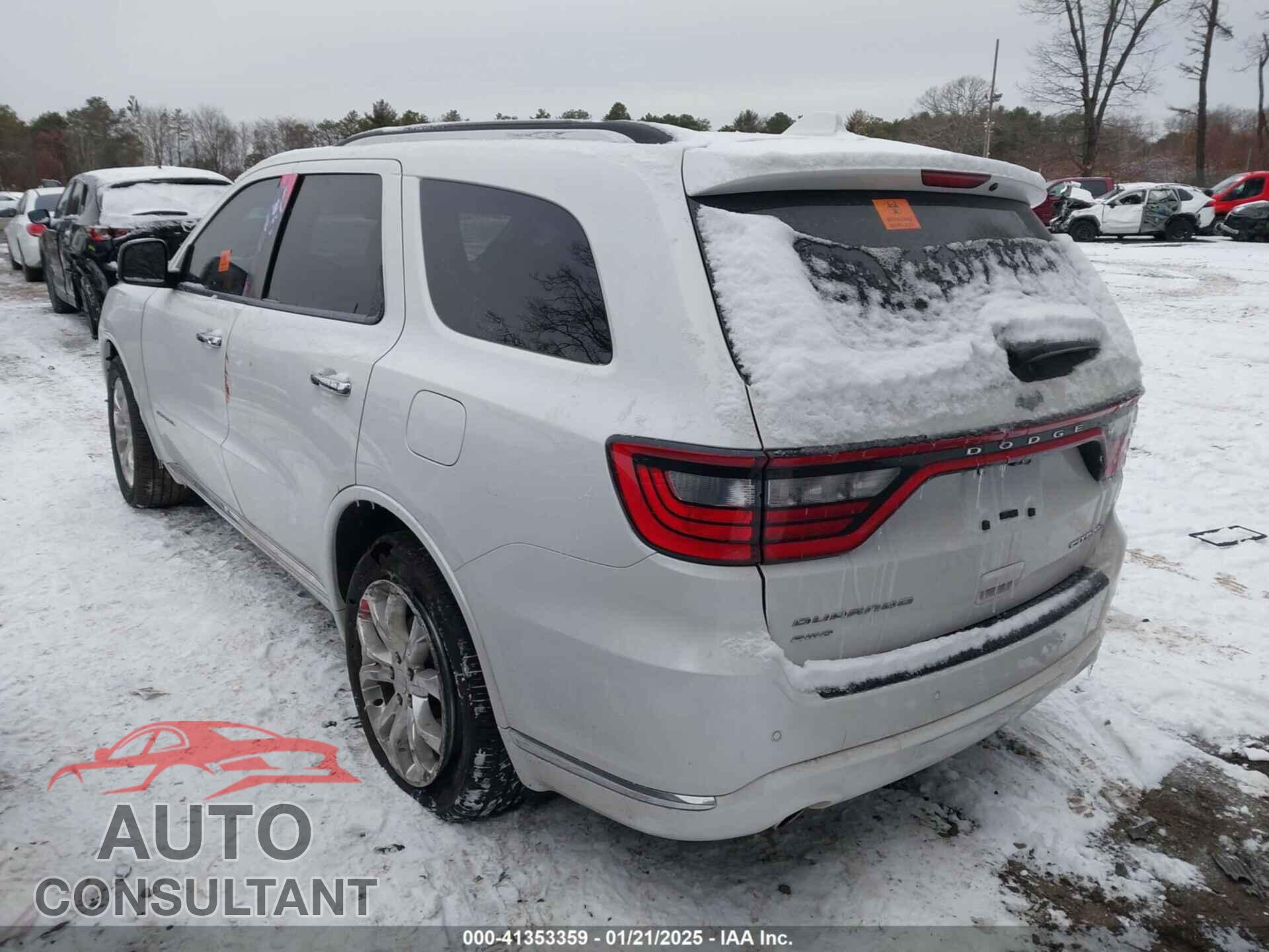 DODGE DURANGO 2017 - 1C4RDJEGXHC937620