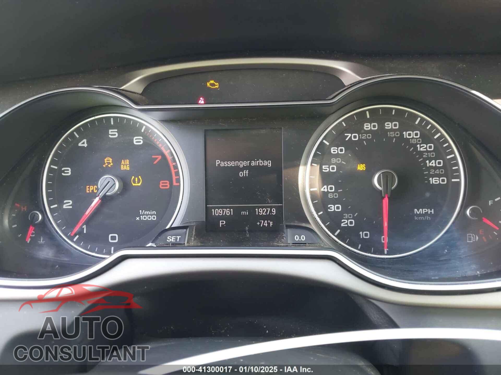 AUDI A4 2014 - WAUAFAFL8EA010316