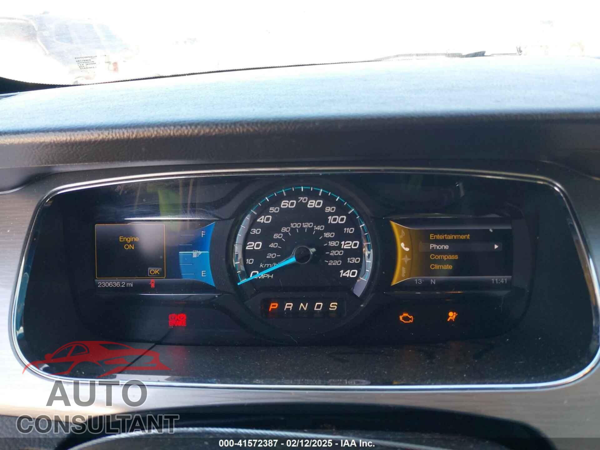 FORD TAURUS 2013 - 1FAHP2E83DG156514