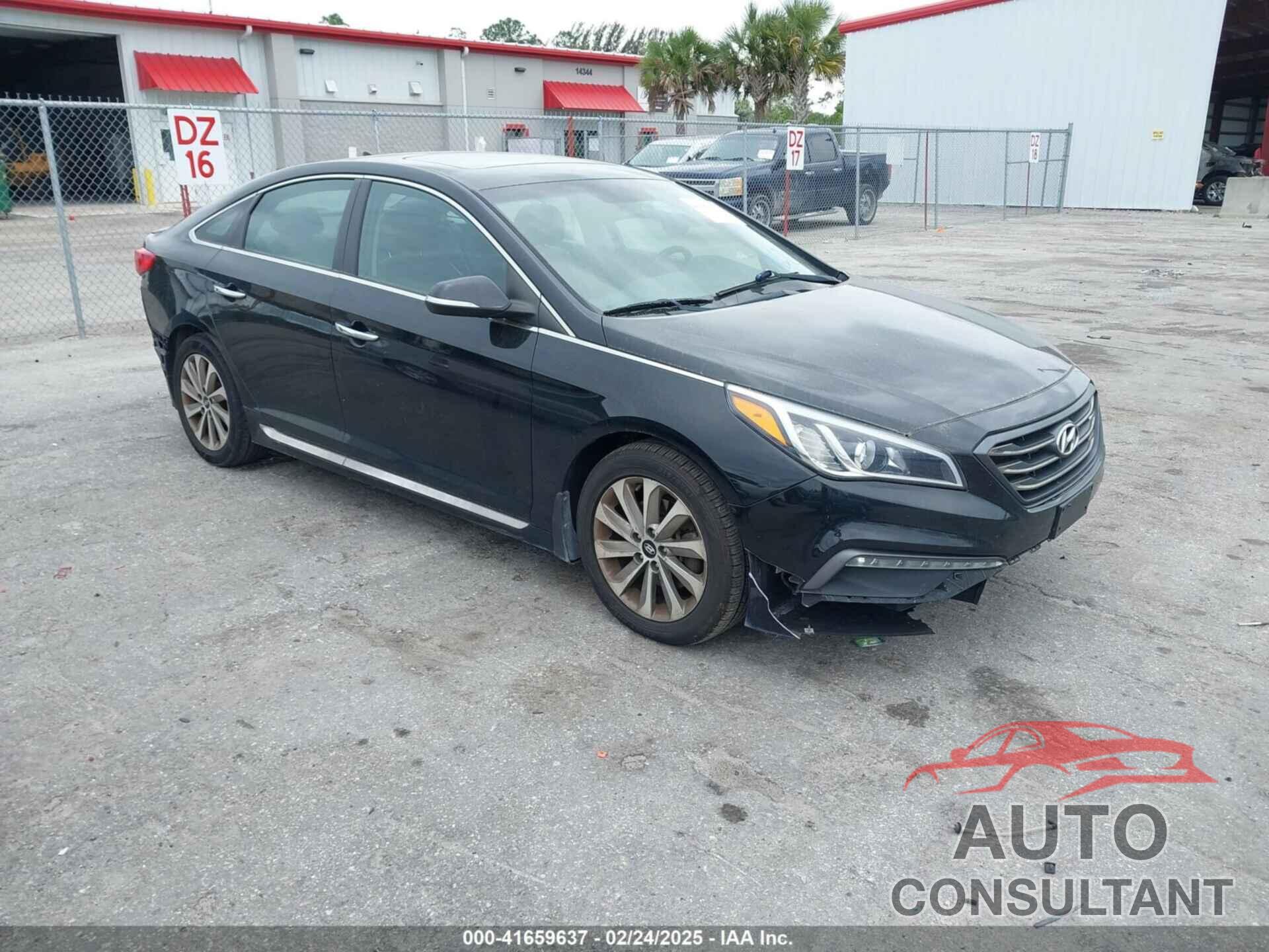 HYUNDAI SONATA 2017 - 5NPE34AF7HH498283