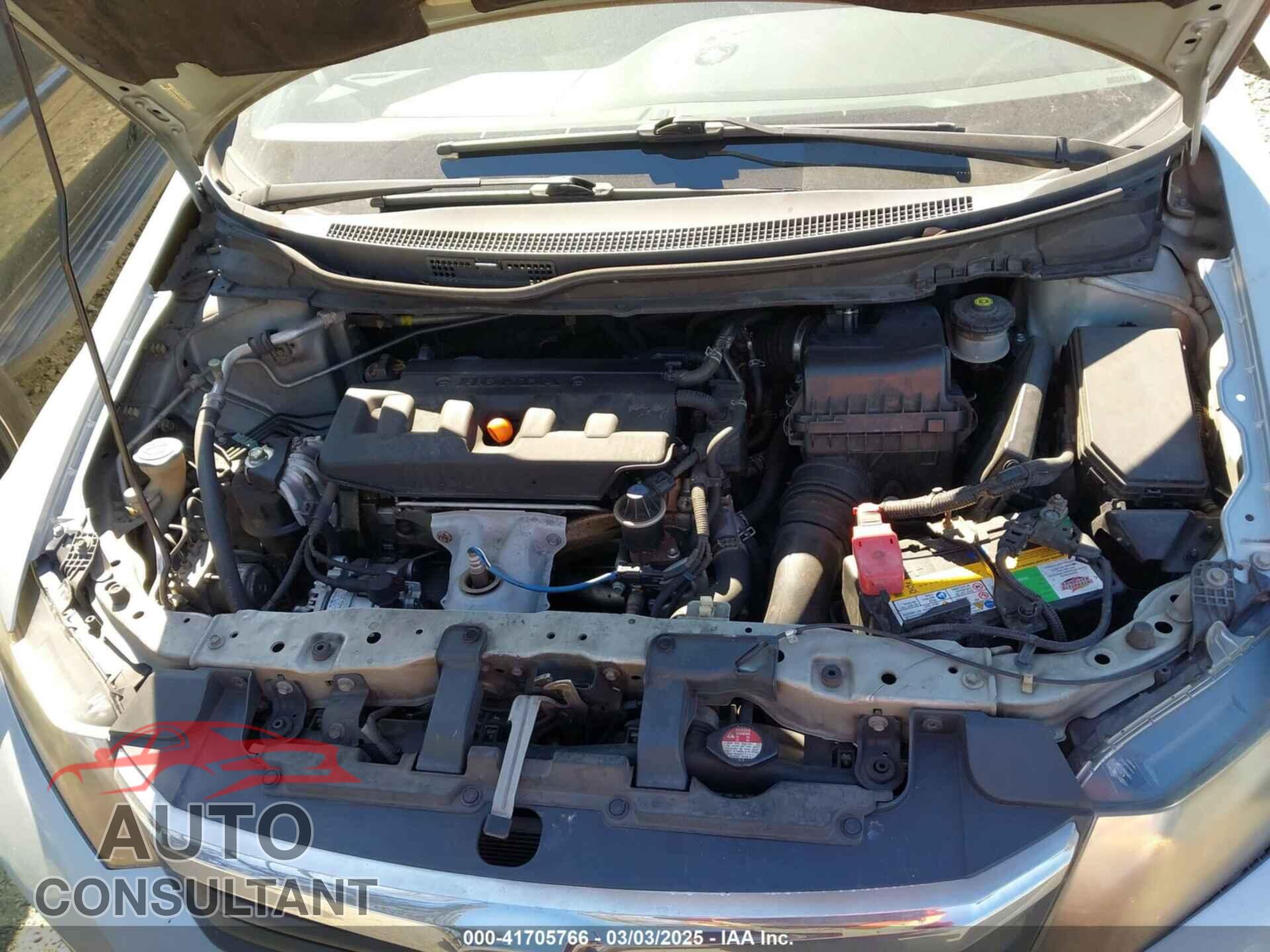 HONDA CIVIC 2012 - 19XFB2F82CE010764