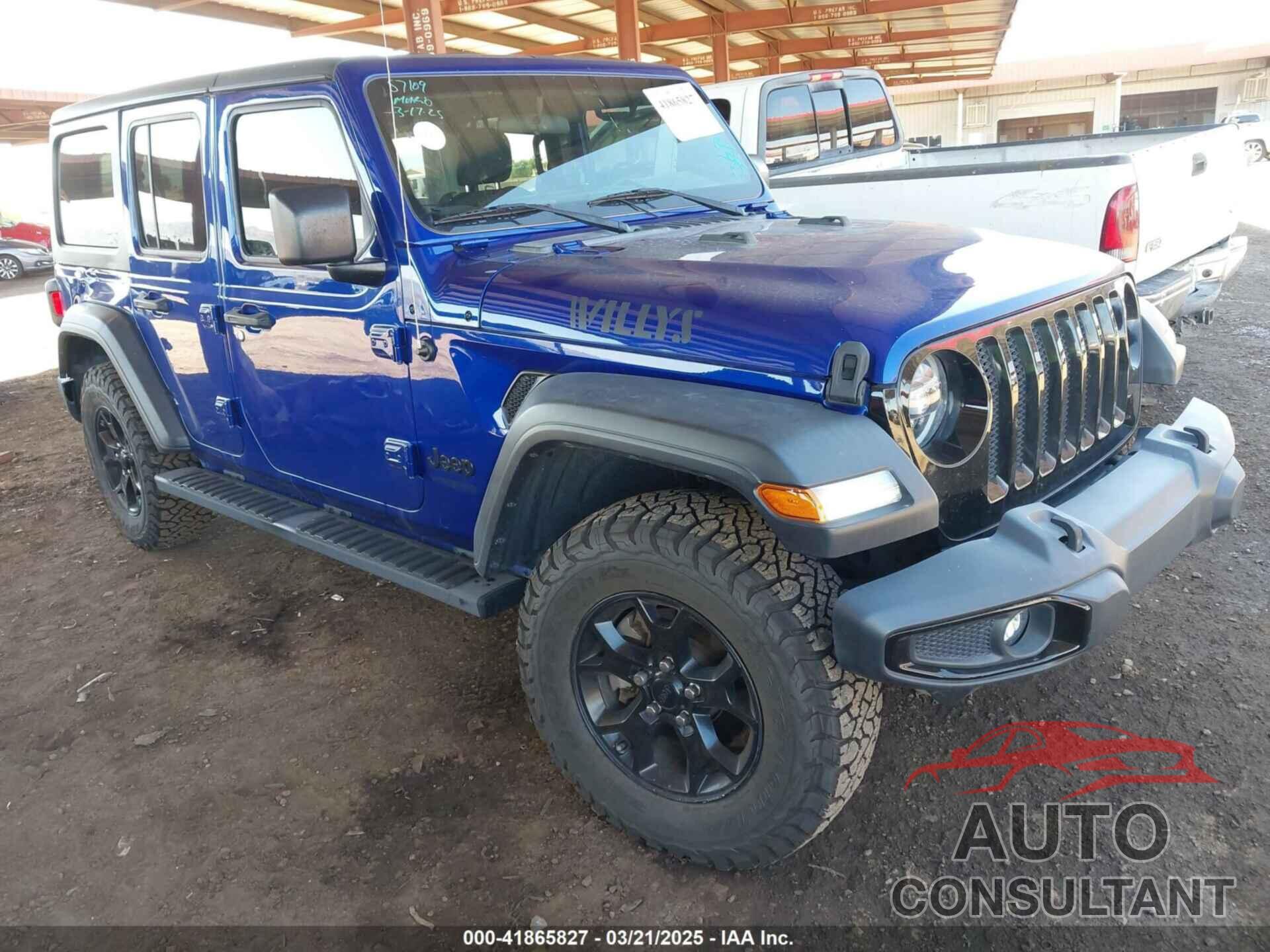 JEEP WRANGLER UNLIMITED 2020 - 1C4HJXDG9LW325327
