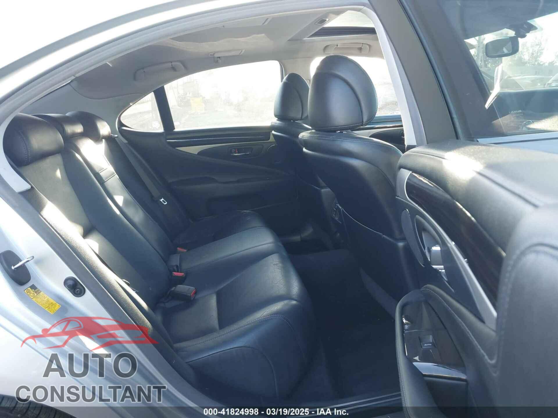 LEXUS LS 460 2014 - JTHBL5EF2E5132342