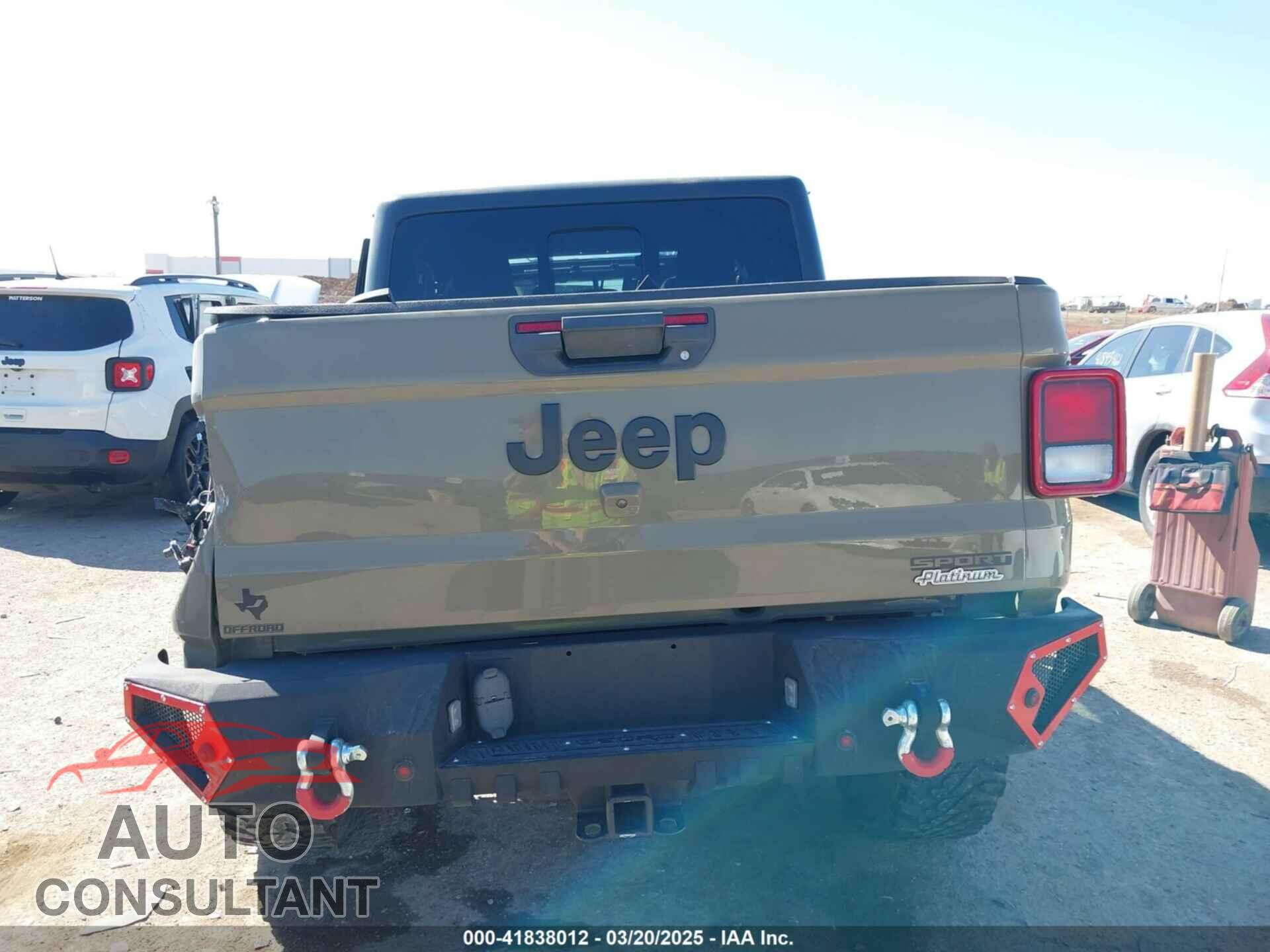 JEEP GLADIATOR 2020 - 1C6HJTAG8LL212135