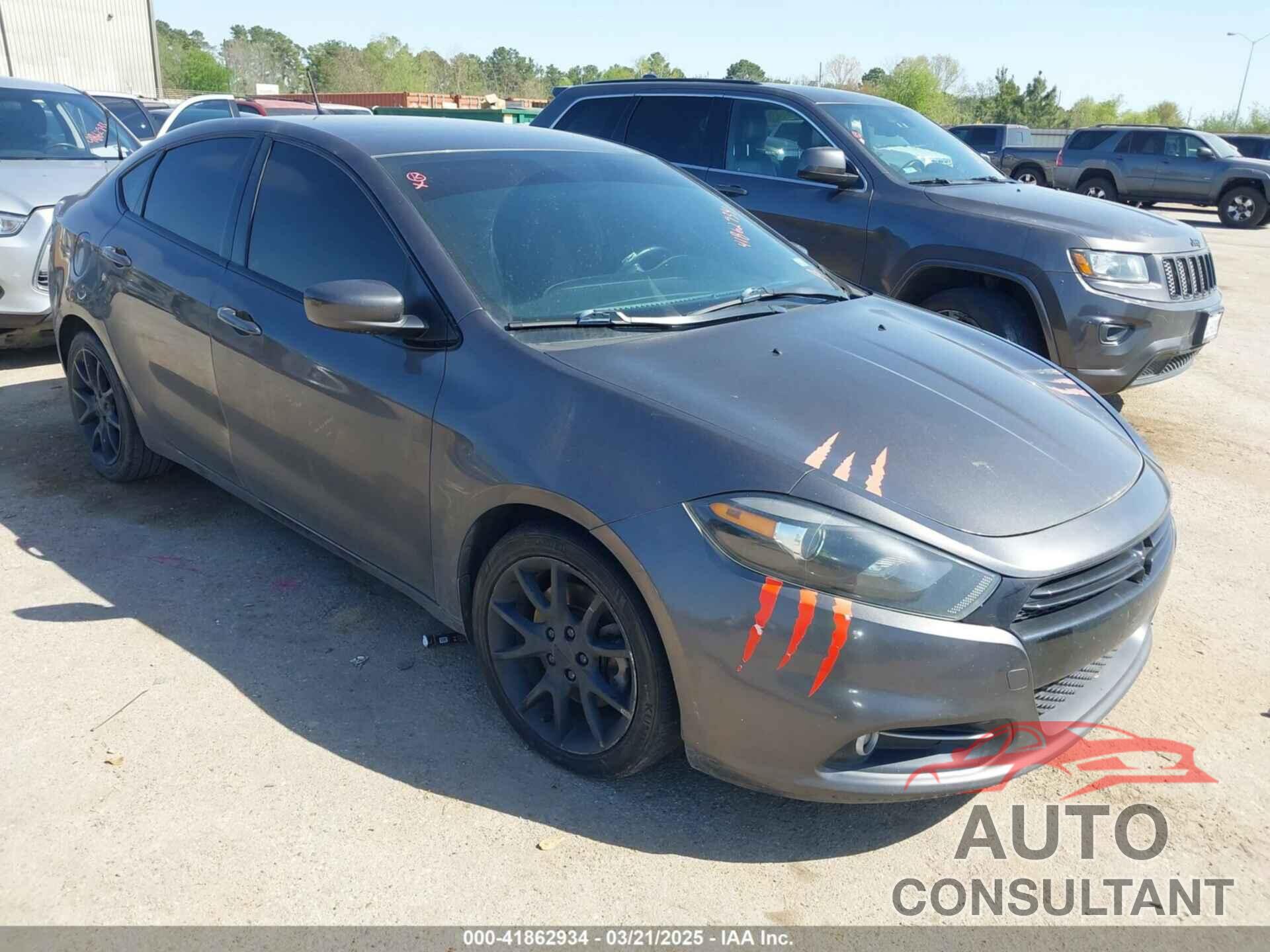 DODGE DART 2015 - 1C3CDFBB4FD132364