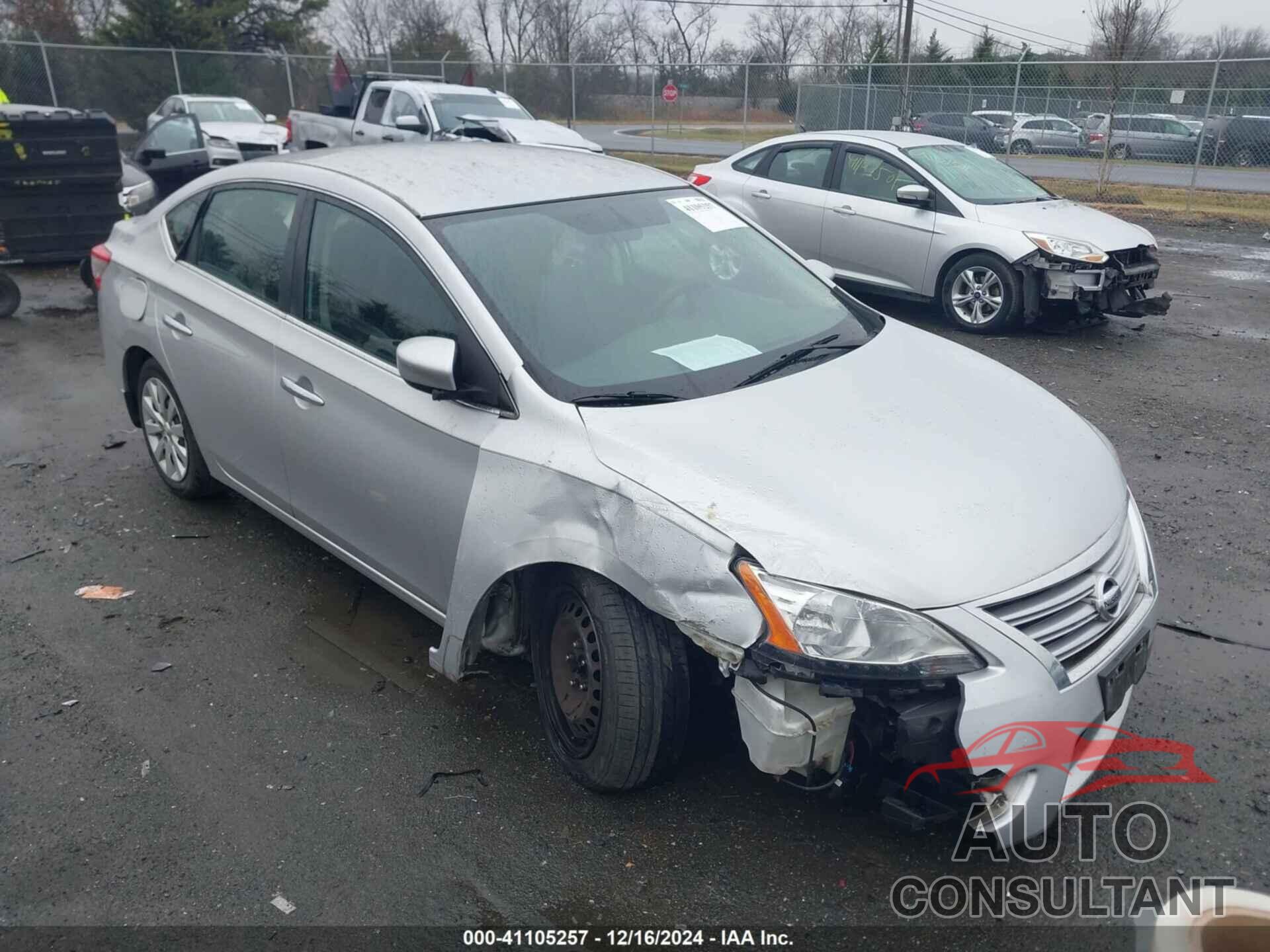NISSAN SENTRA 2015 - 3N1AB7AP8FY357575