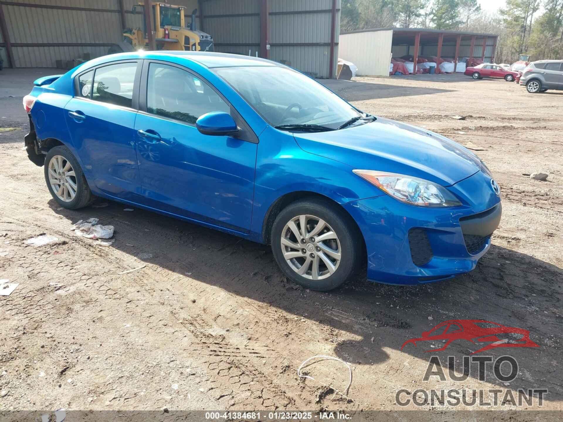 MAZDA MAZDA3 2012 - JM1BL1V73C1564395