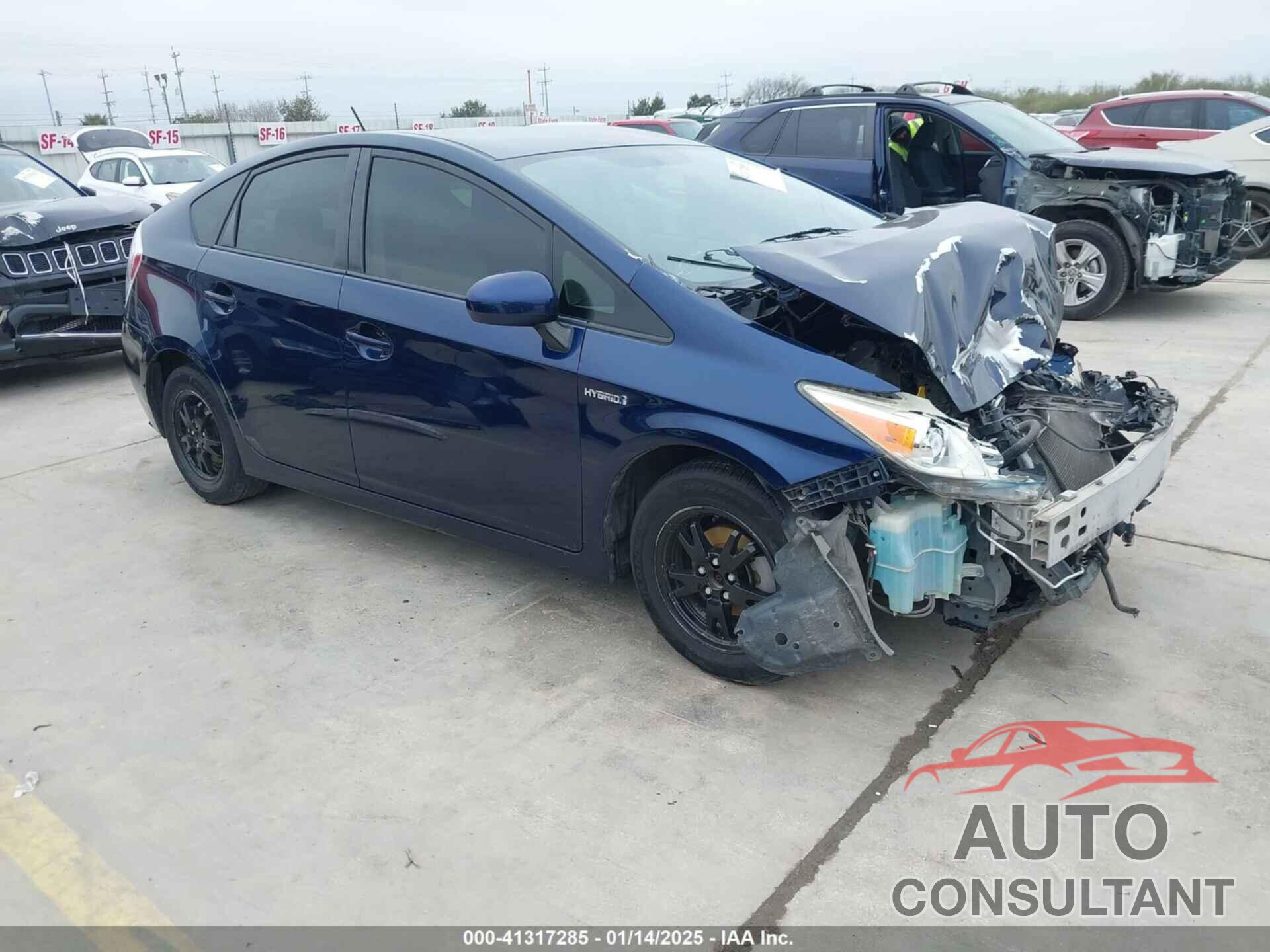 TOYOTA PRIUS 2012 - JTDKN3DU0C1560740