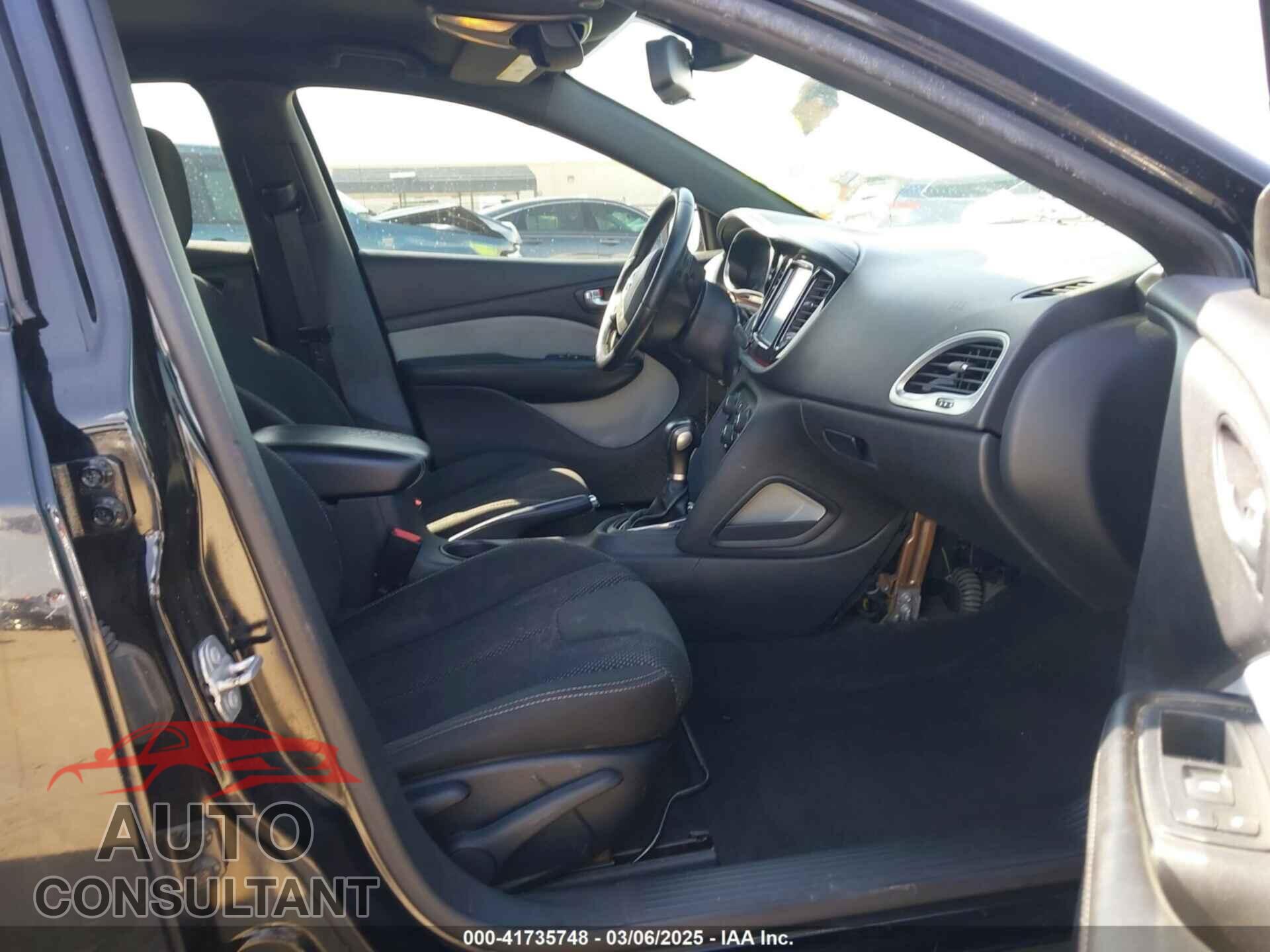 DODGE DART 2016 - 1C3CDFBB5GD689978