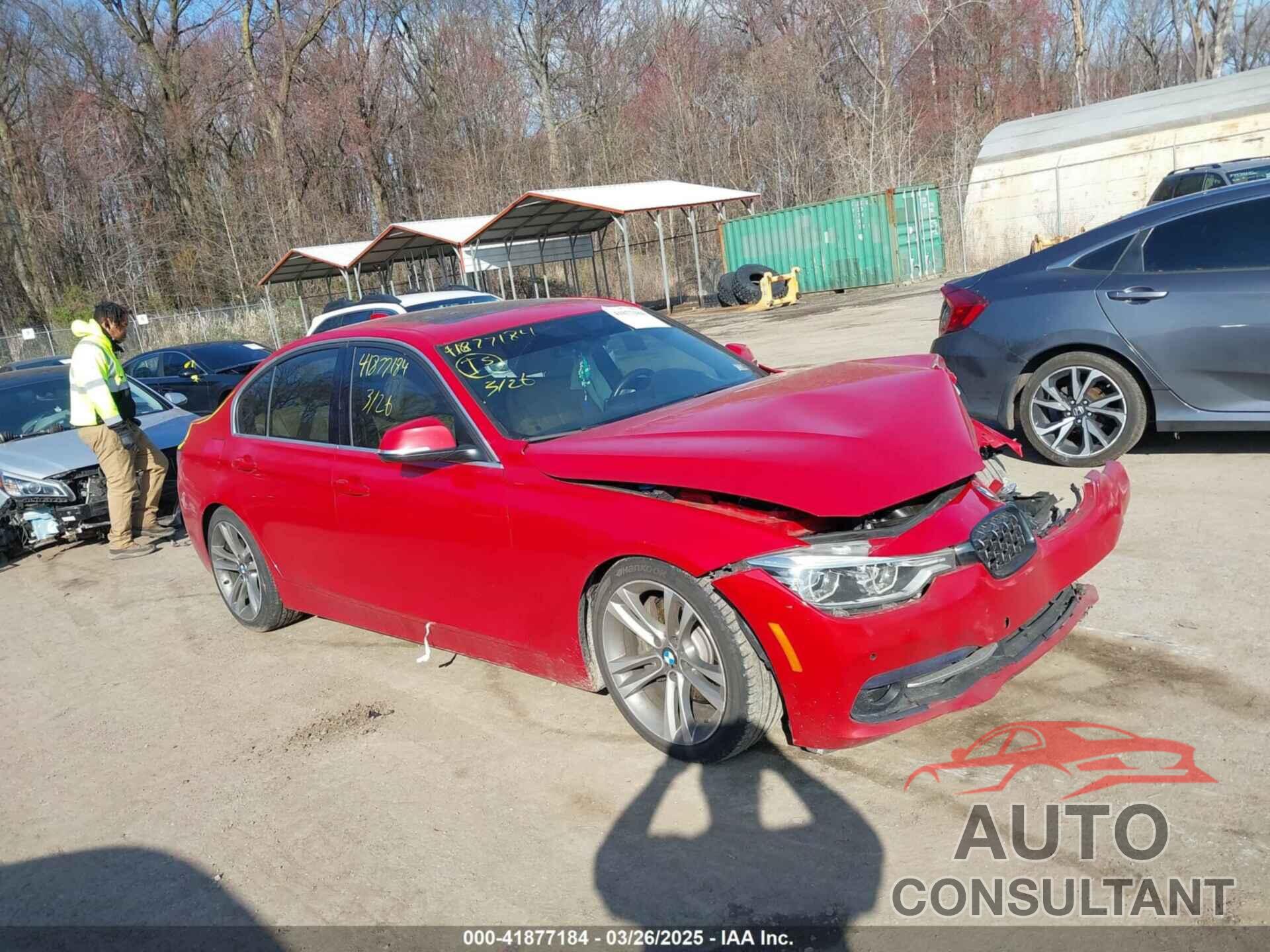 BMW 330I 2017 - WBA8B9C32HK884916
