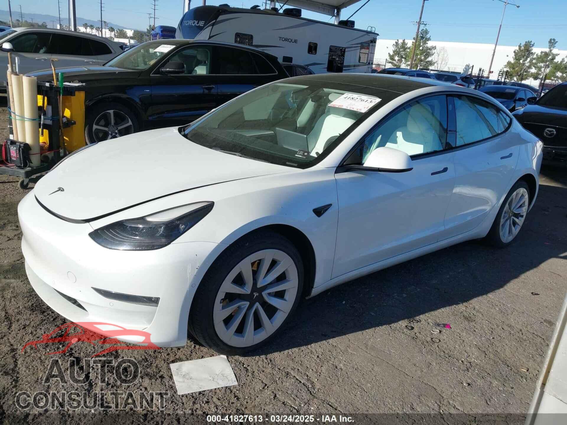 TESLA MODEL 3 2022 - 5YJ3E1EB4NF331218