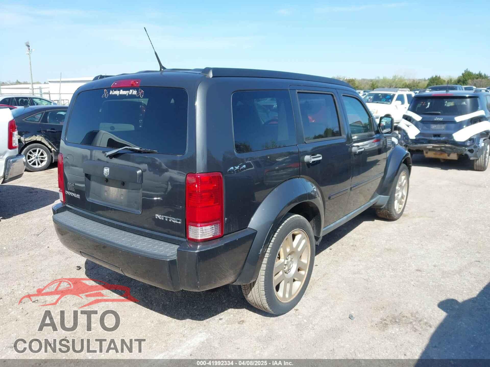 DODGE NITRO 2011 - 1D4PU4GK6BW549562