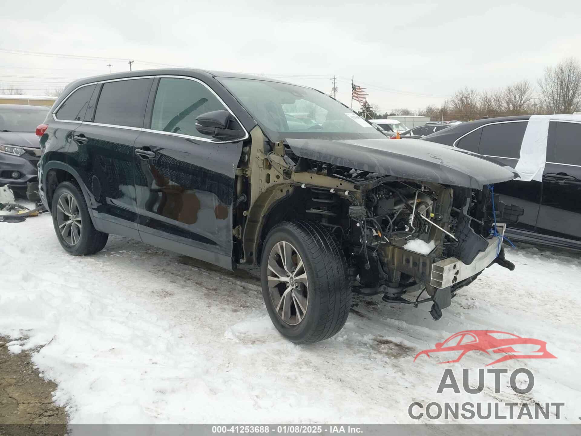 TOYOTA HIGHLANDER 2019 - 5TDZARFH1KS051707