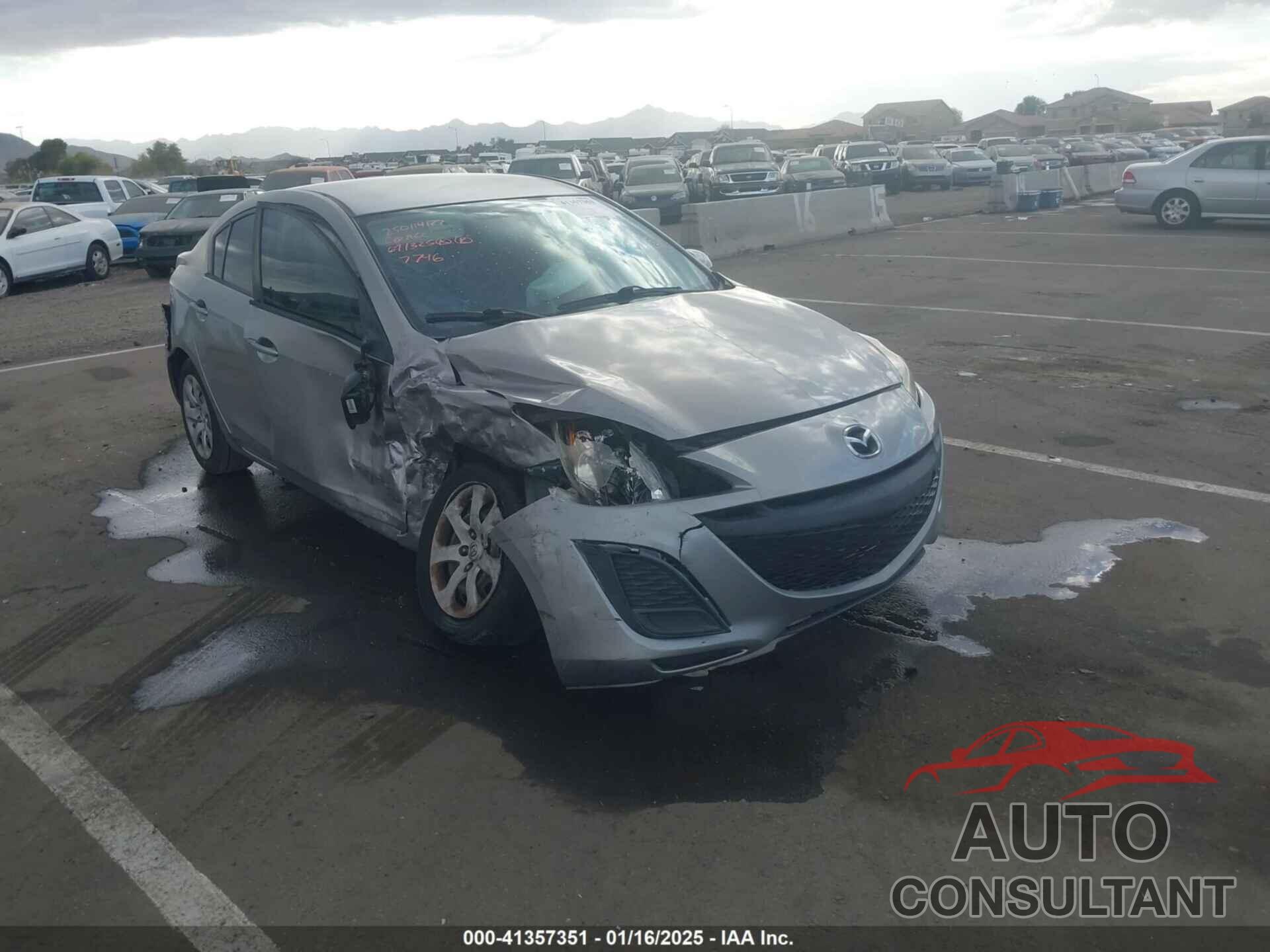 MAZDA MAZDA3 2011 - JM1BL1UF9B1387746