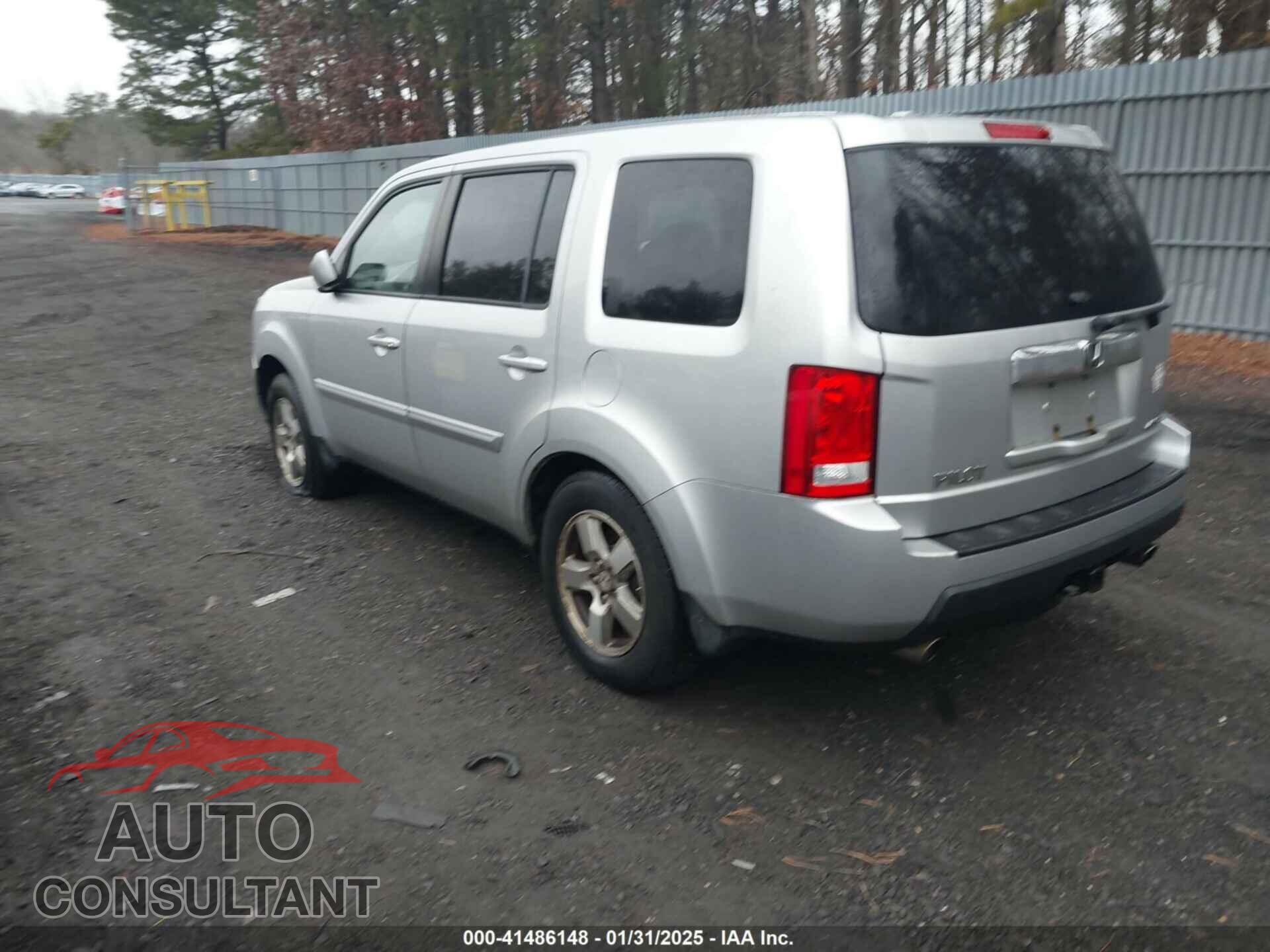 HONDA PILOT 2010 - 5FNYF4H51AB041121