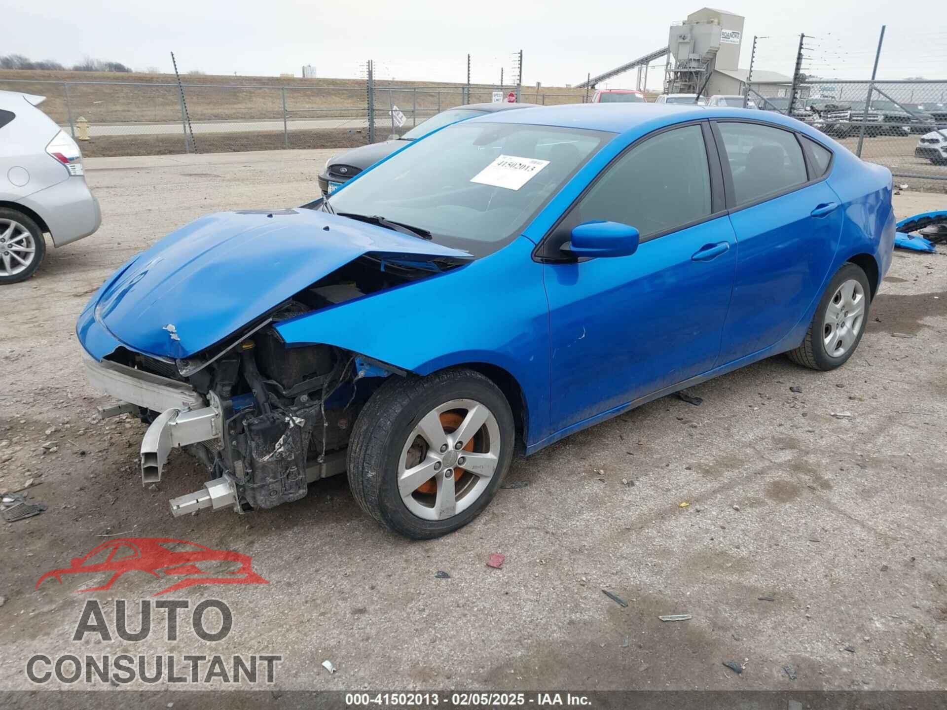 DODGE DART 2015 - 1C3CDFAA9FD406358