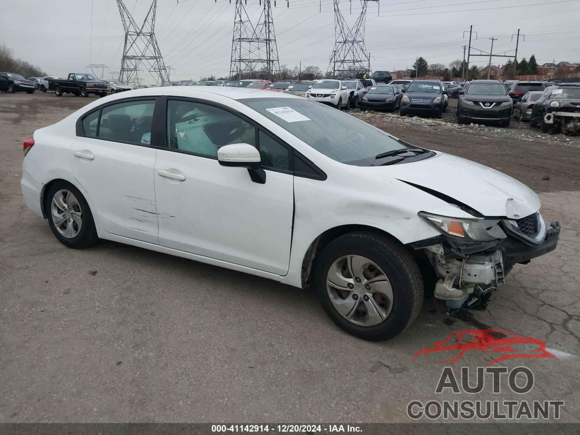 HONDA CIVIC 2014 - 19XFB2F59EE202594