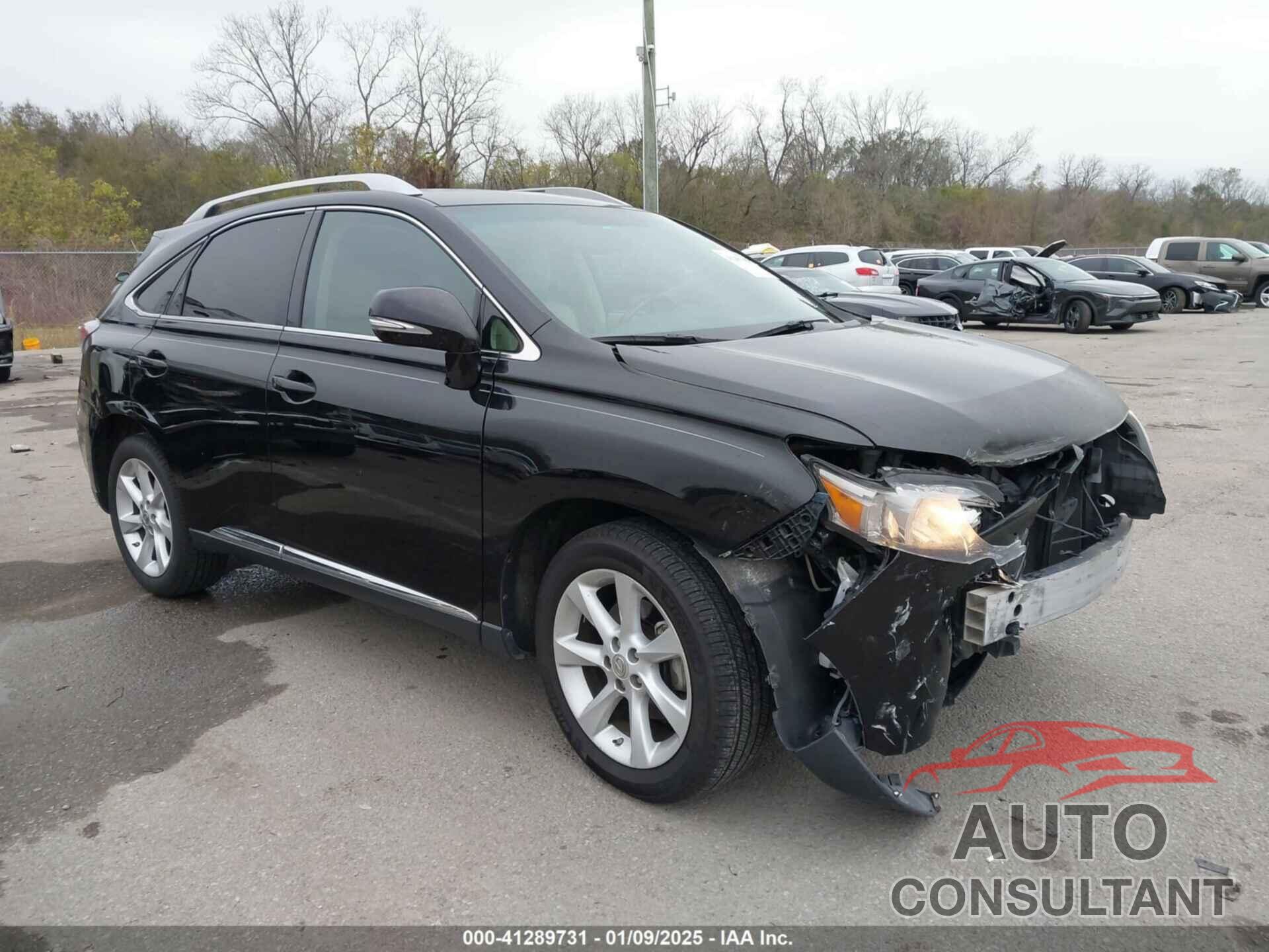 LEXUS RX 350 2010 - 2T2ZK1BA2AC032562