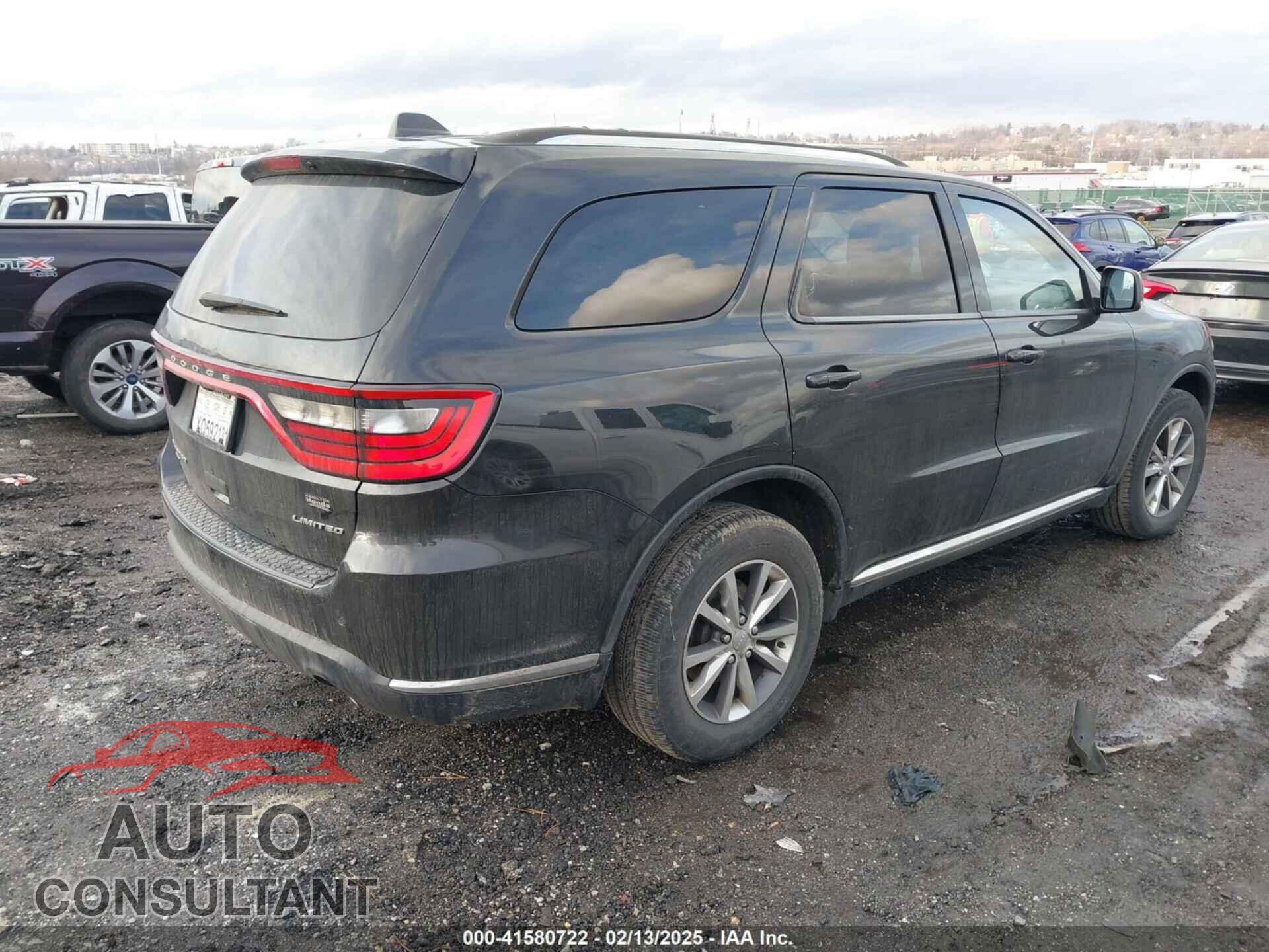 DODGE DURANGO 2016 - 1C4RDJDGXGC301957