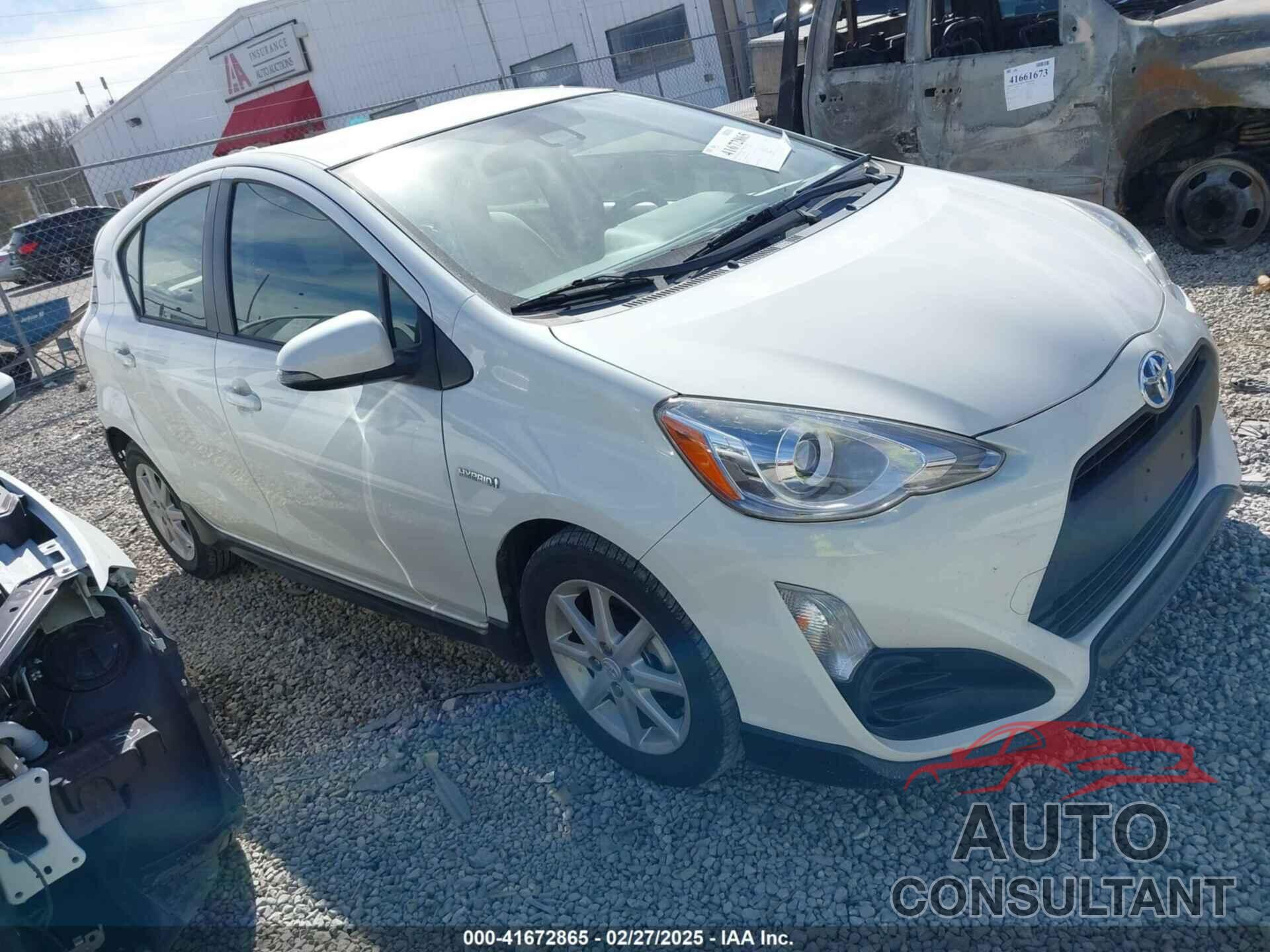 TOYOTA PRIUS C 2017 - JTDKDTB37H1595456
