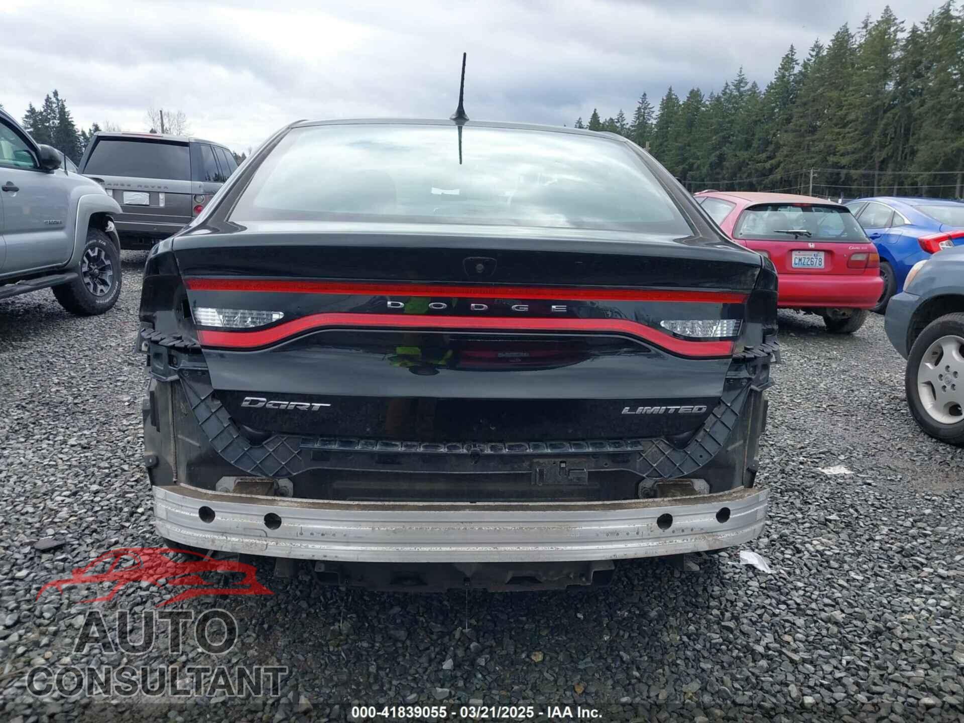 DODGE DART 2013 - 1C3CDFCA3DD298569