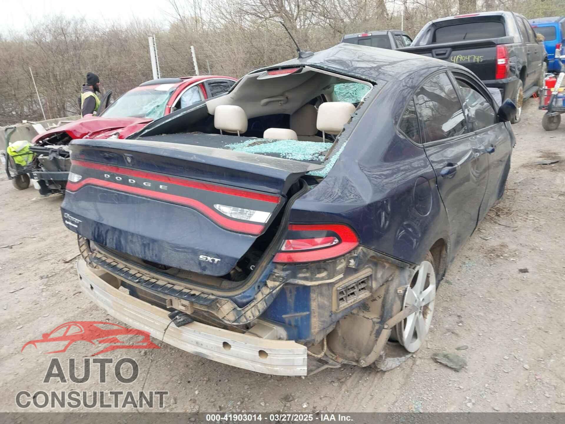 DODGE DART 2015 - 1C3CDFBB3FD253094