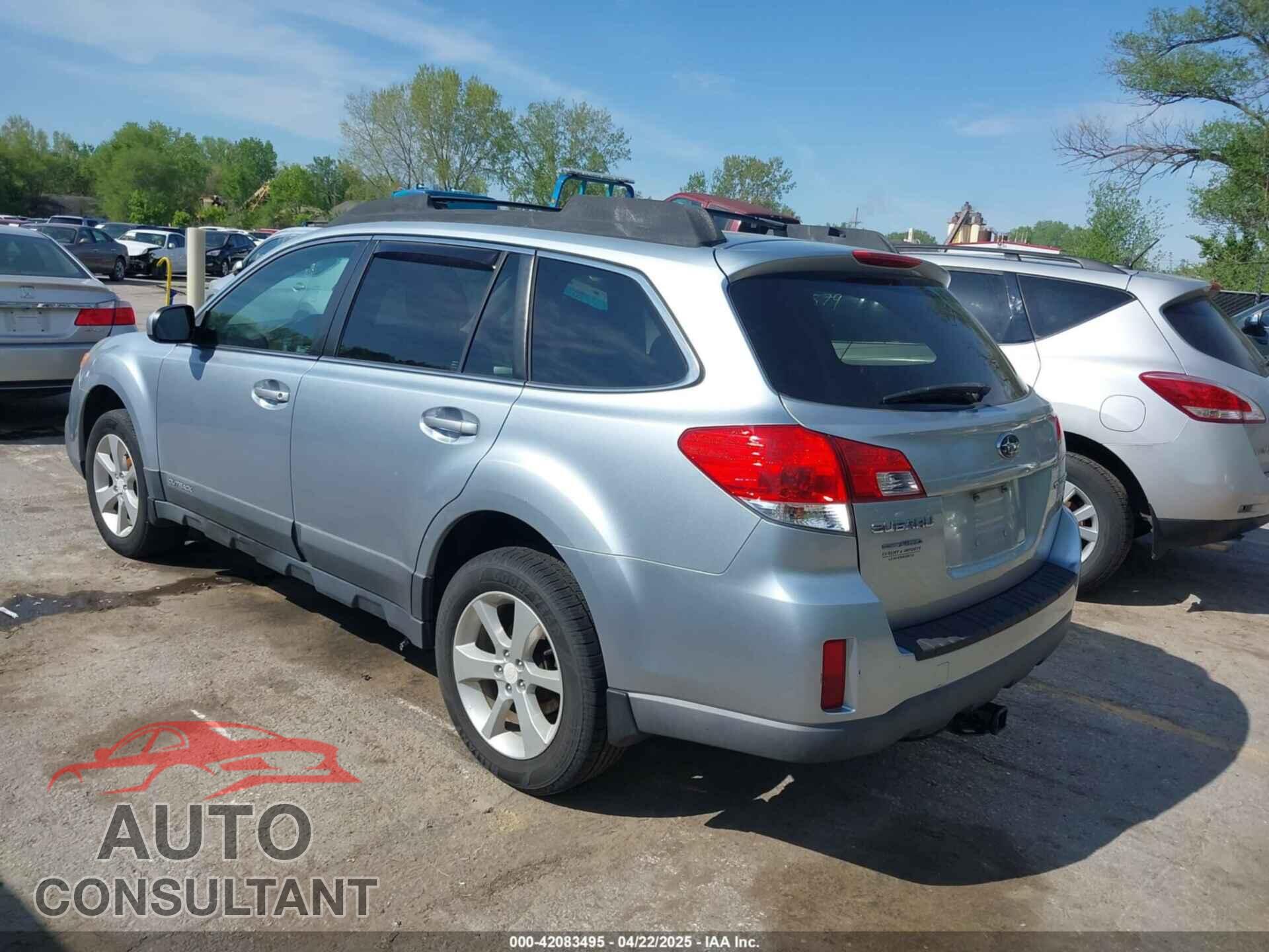 SUBARU OUTBACK 2013 - 4S4BRBCC7D1314983