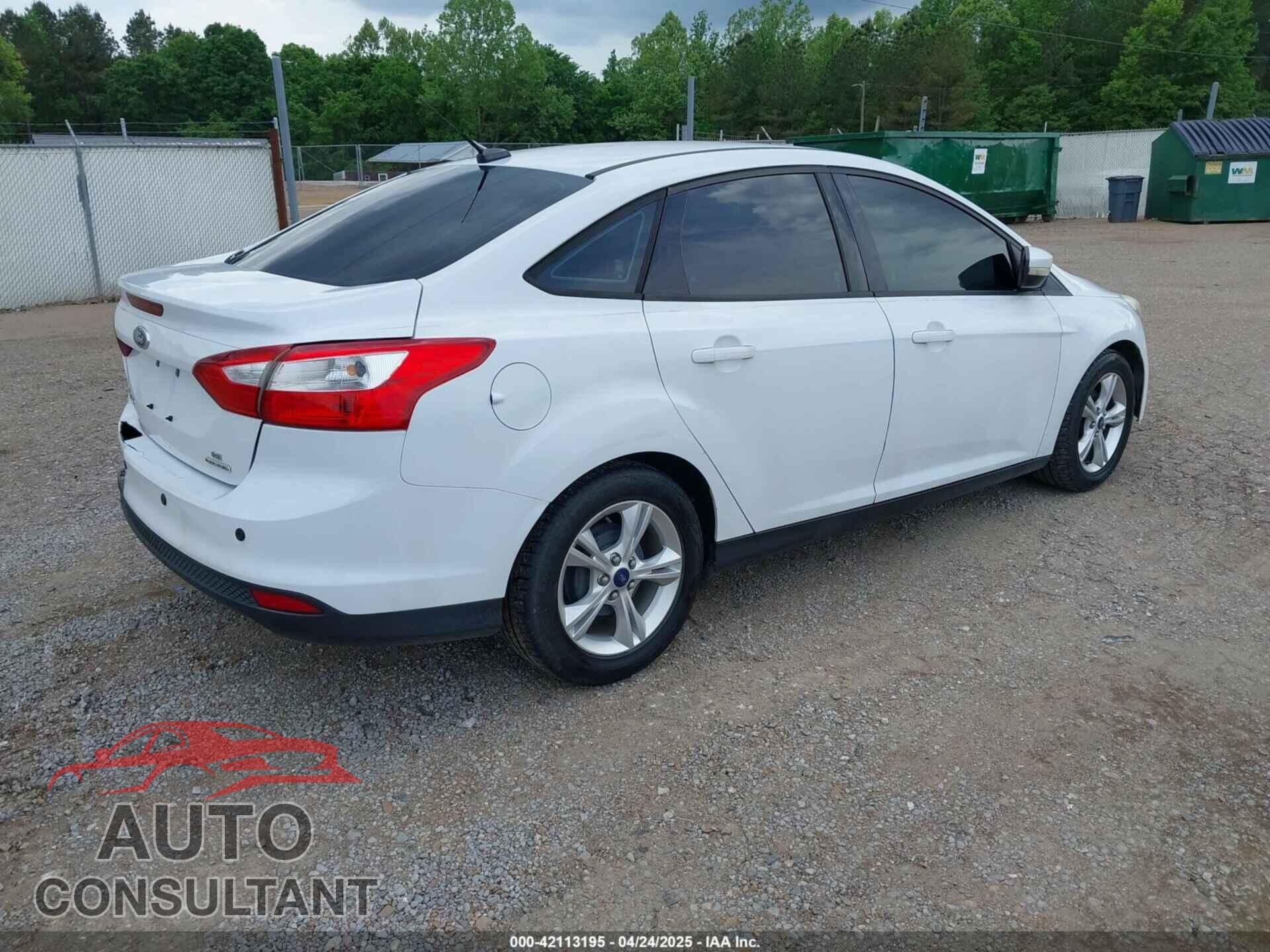 FORD FOCUS 2013 - 1FADP3F22DL158227