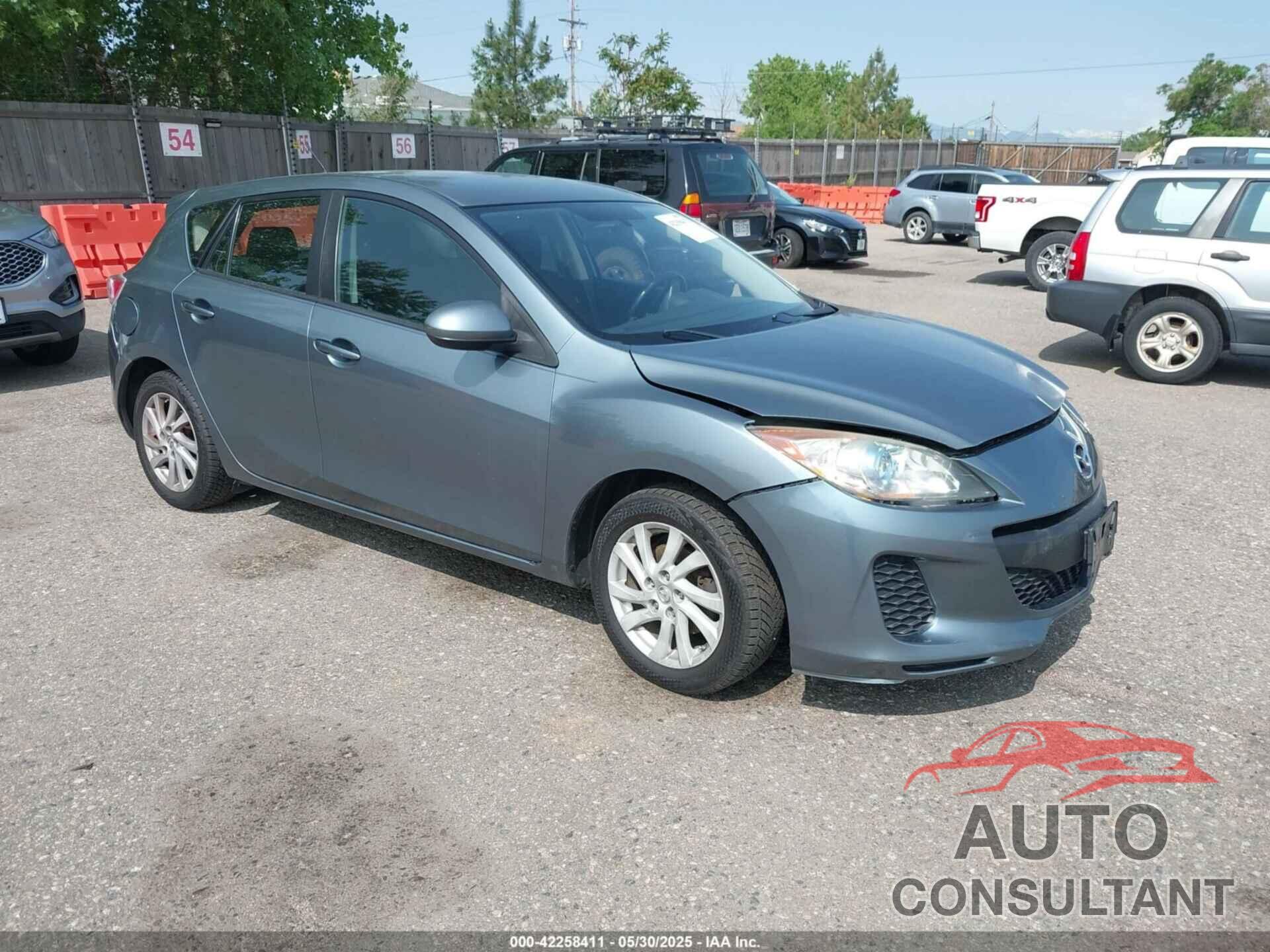 MAZDA MAZDA3 2012 - JM1BL1L80C1677748