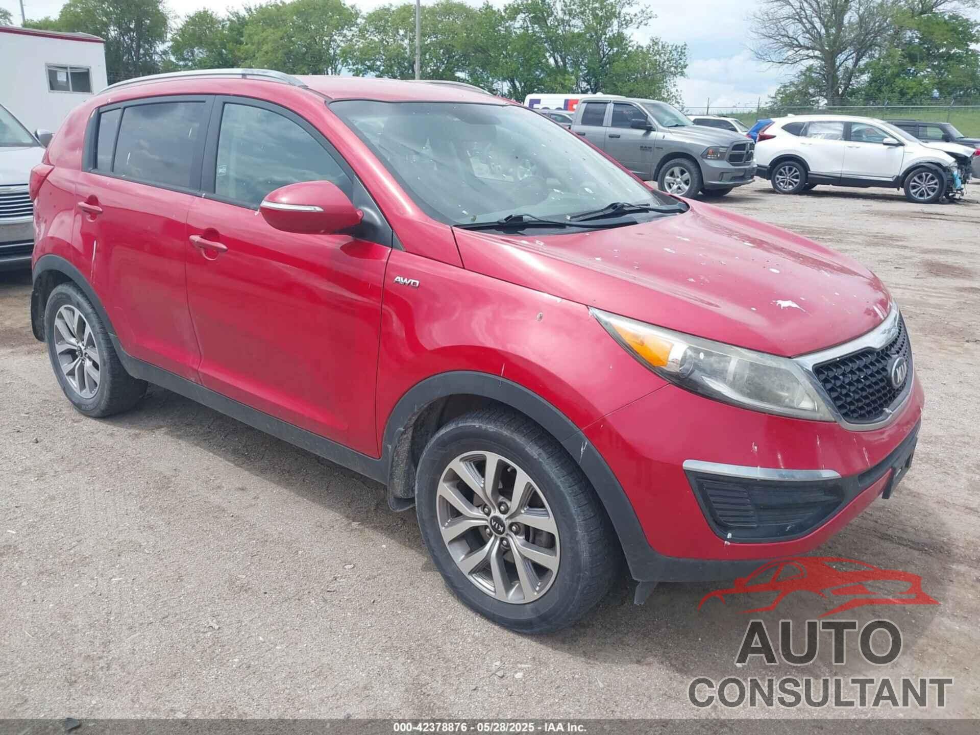 KIA SPORTAGE 2014 - KNDPBCACXE7585297