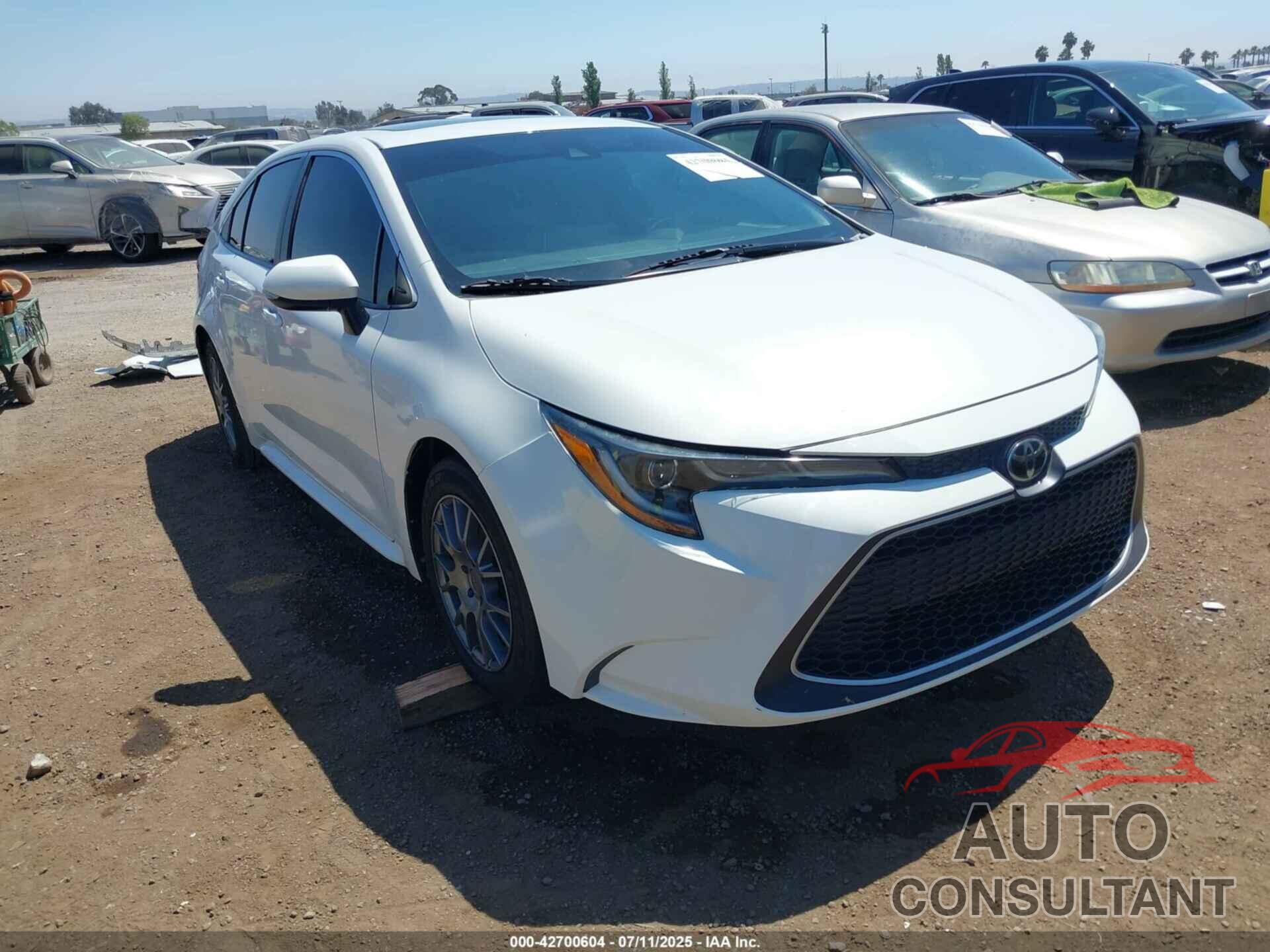TOYOTA COROLLA 2020 - 5YFFPRAE9LP043573