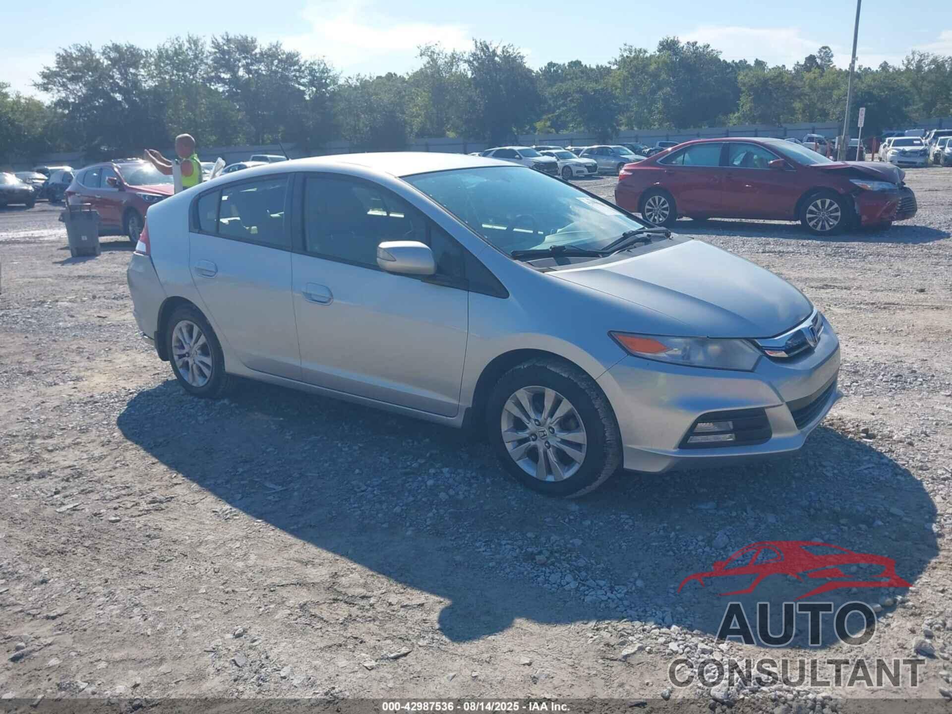 HONDA INSIGHT 2013 - JHMZE2H75DS001224
