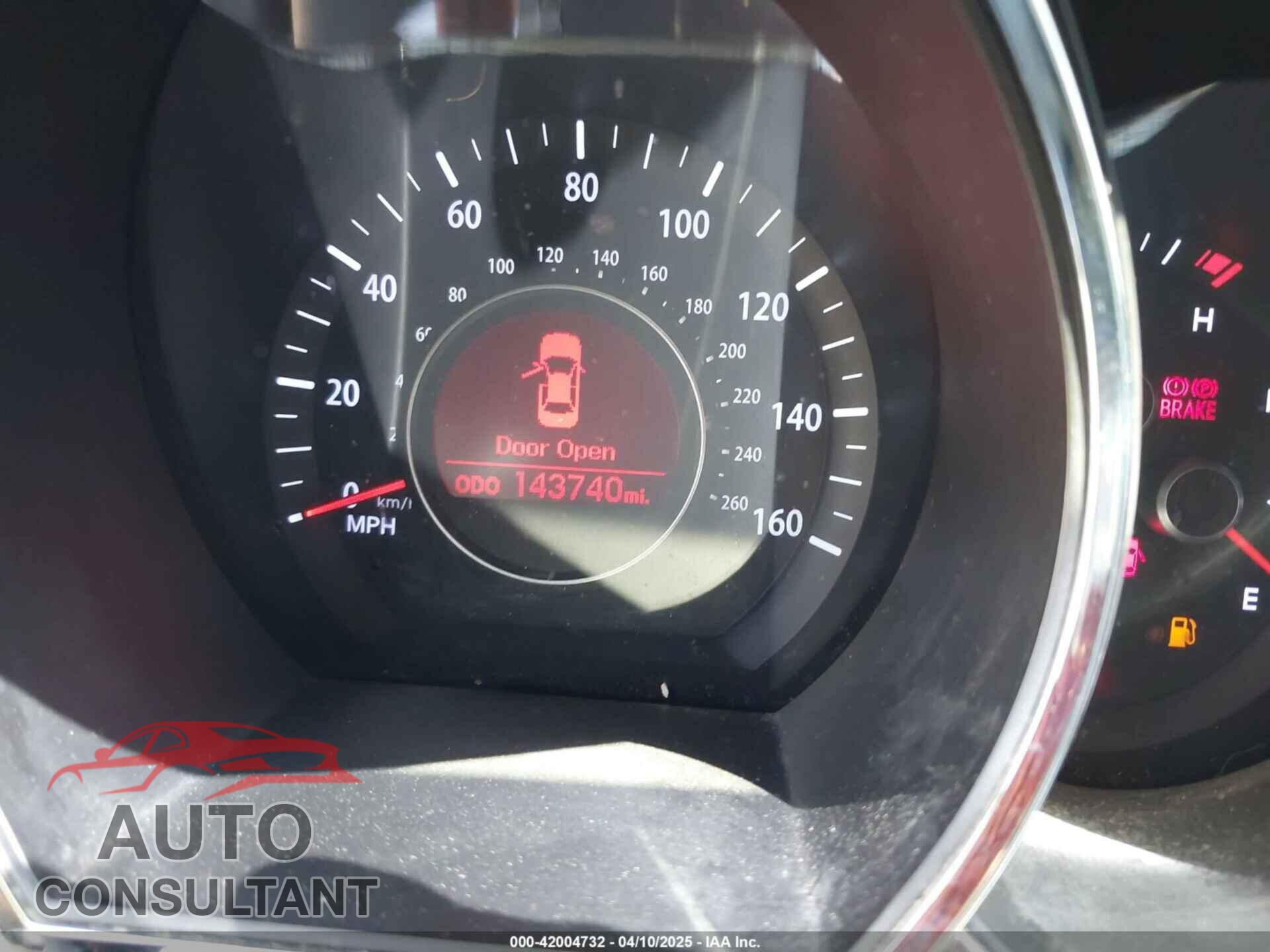 KIA OPTIMA 2011 - KNAGN4A79B5071994