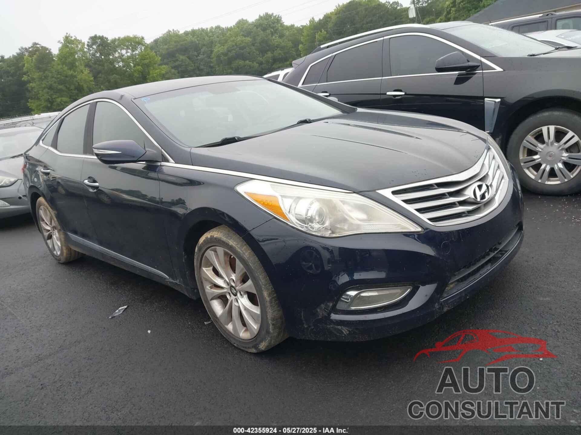 HYUNDAI AZERA 2012 - KMHFG4JG1CA121395