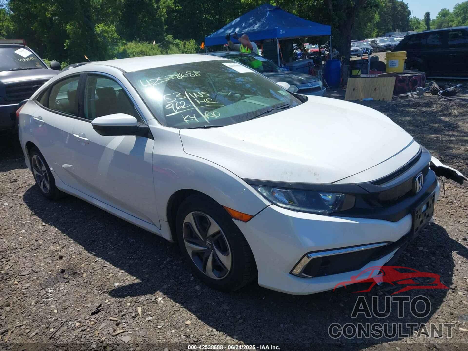 HONDA CIVIC 2019 - 2HGFC2F61KH552812