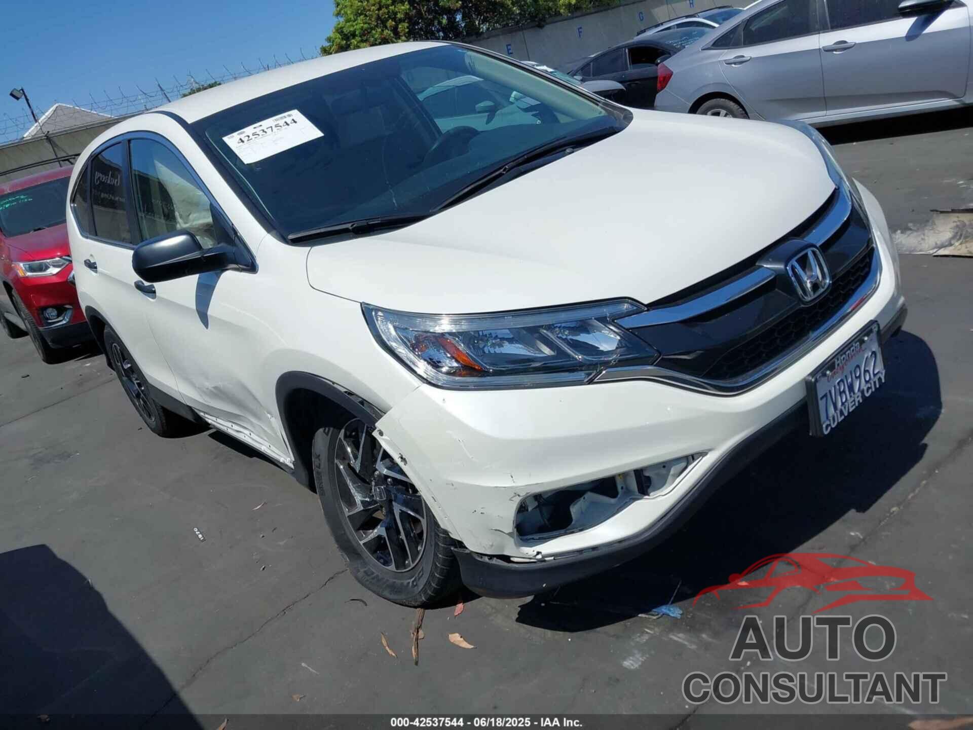 HONDA CR-V 2016 - 5J6RM3H47GL029583