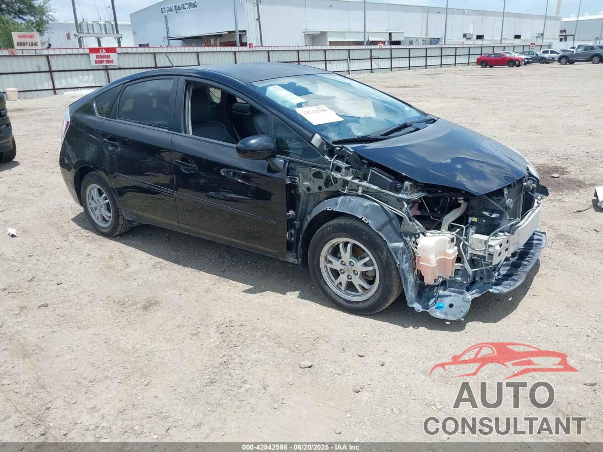 TOYOTA PRIUS 2011 - JTDKN3DUXB5316892