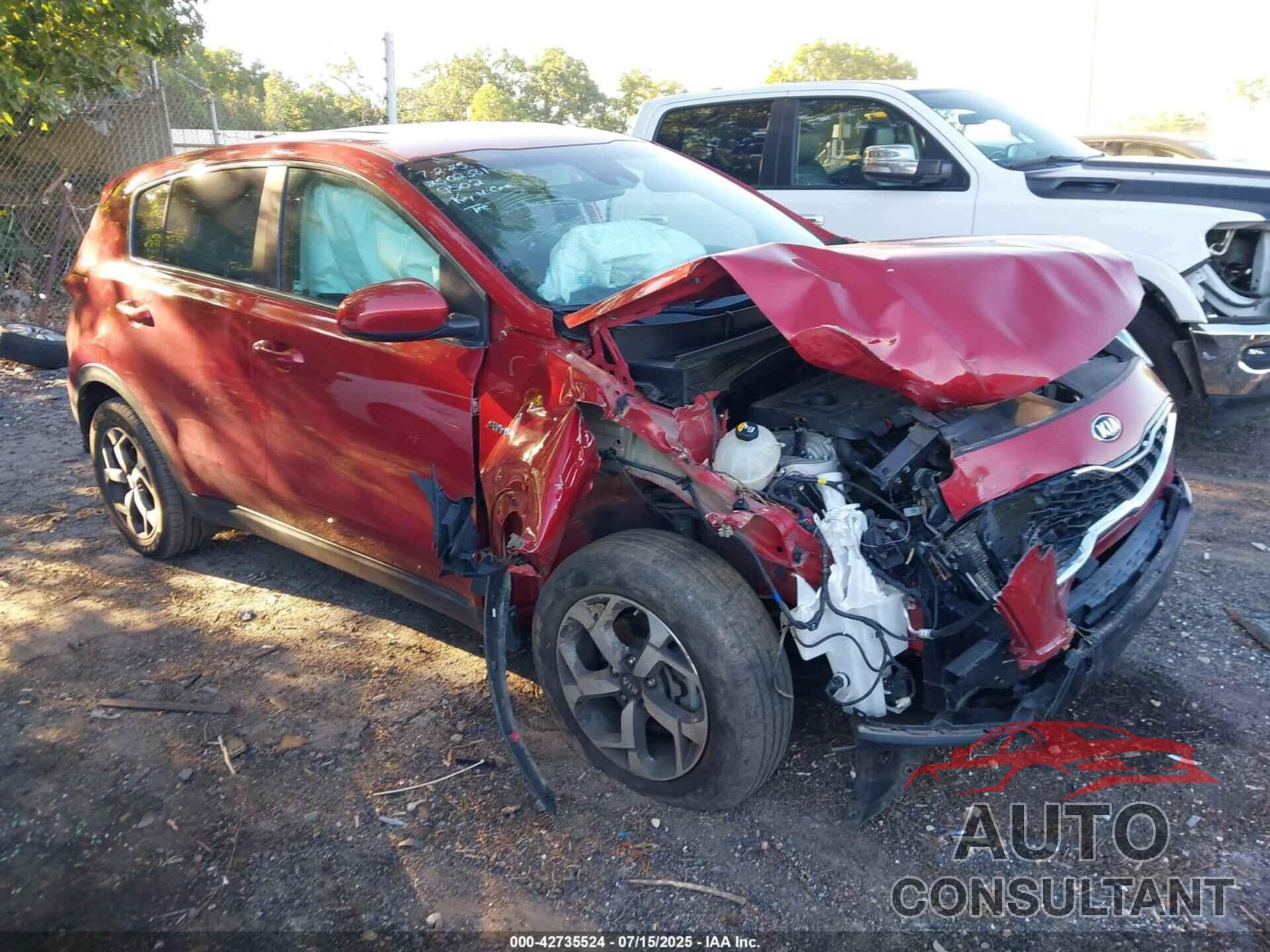 KIA SPORTAGE 2022 - KNDPMCAC7N7969502
