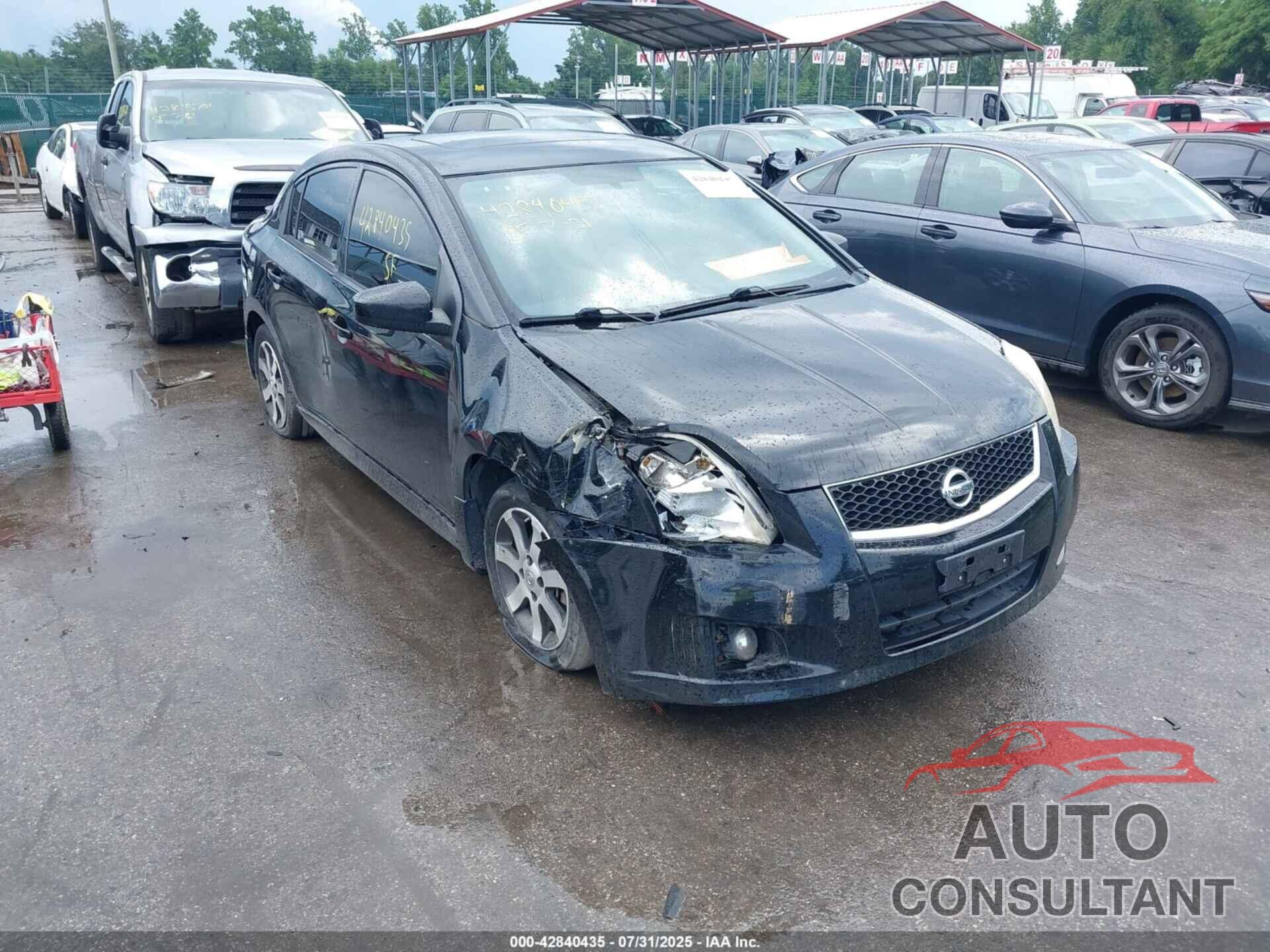 NISSAN SENTRA 2012 - 3N1AB6AP1CL636594