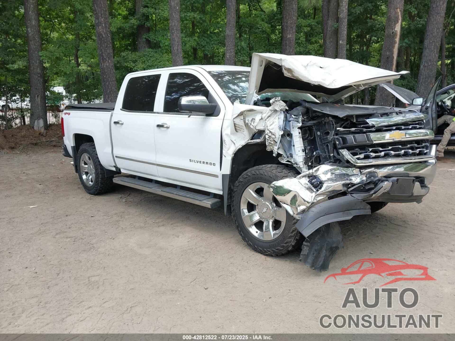 CHEVROLET SILVERADO 1500 2017 - 3GCUKSEC6HG340416
