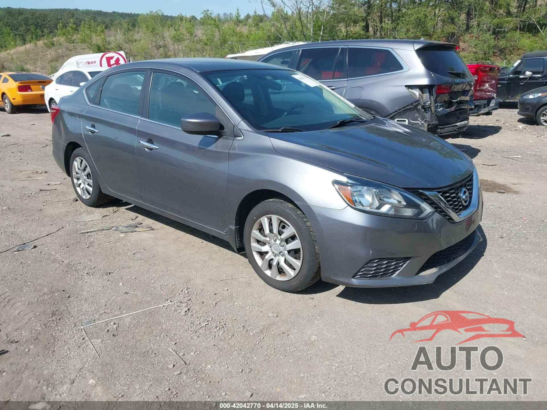 NISSAN SENTRA 2017 - 3N1AB7AP3HY375257